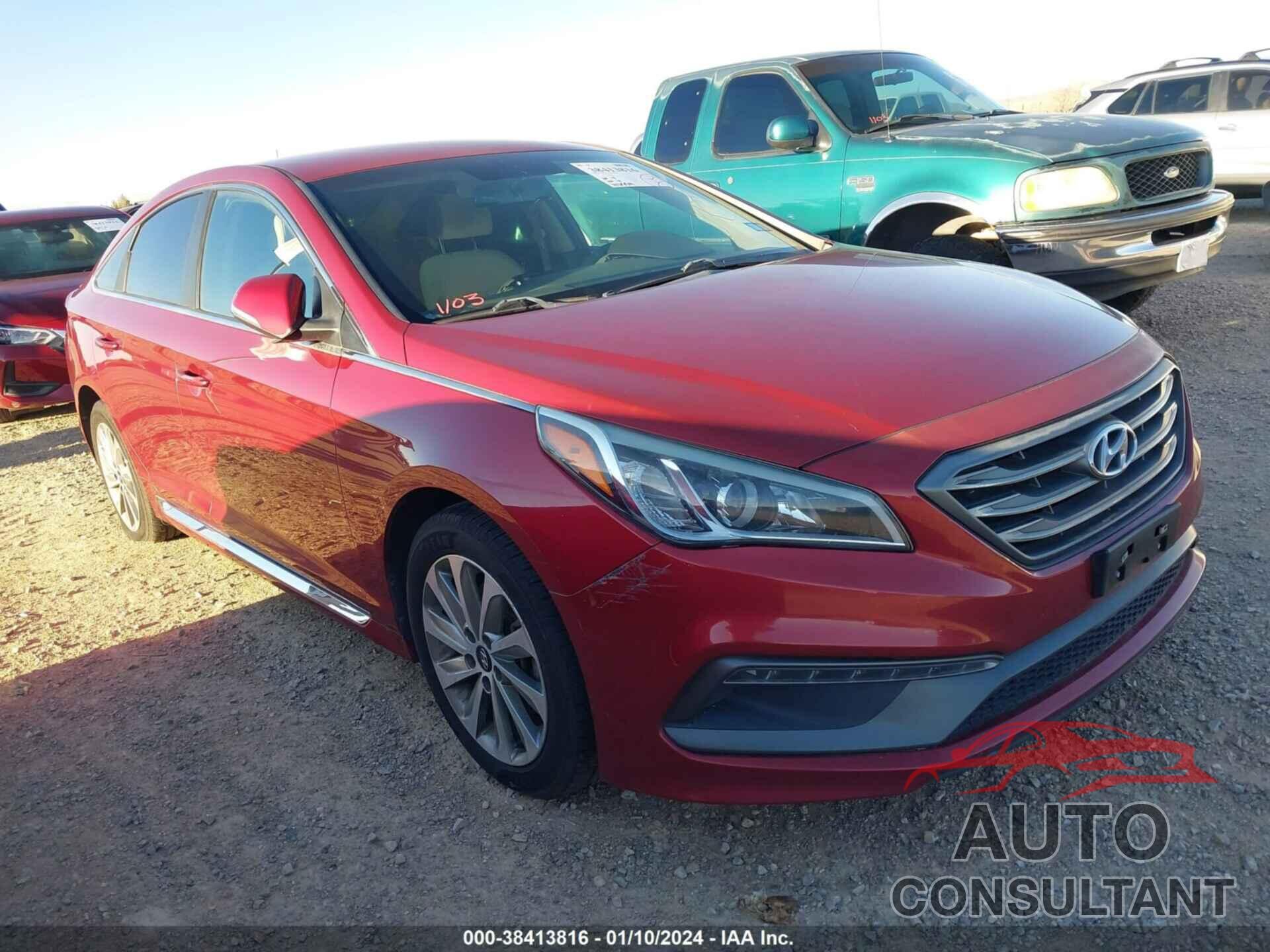 HYUNDAI SONATA 2016 - 5NPE34AF5GH430255