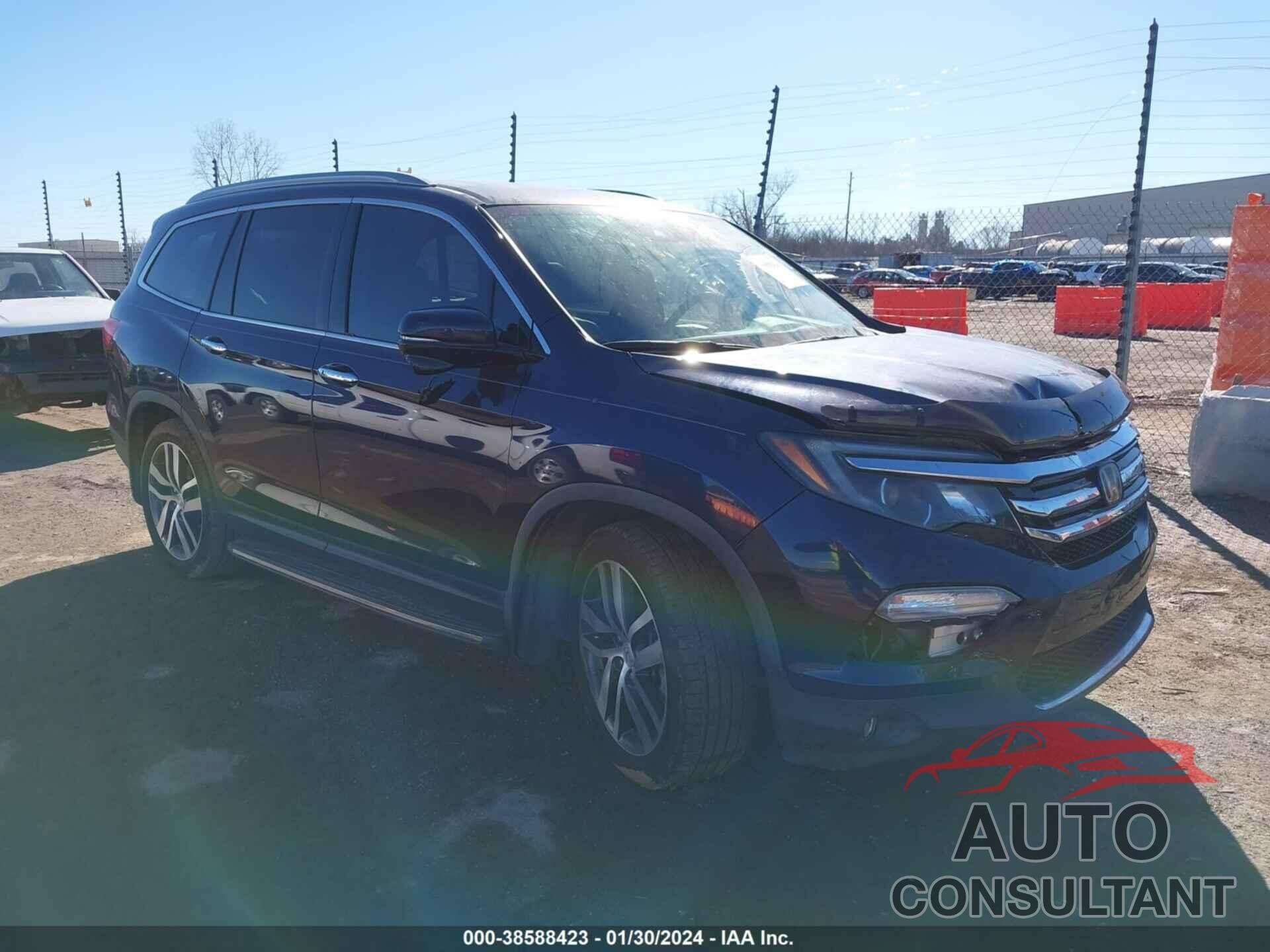 HONDA PILOT 2016 - 5FNYF5H90GB038938