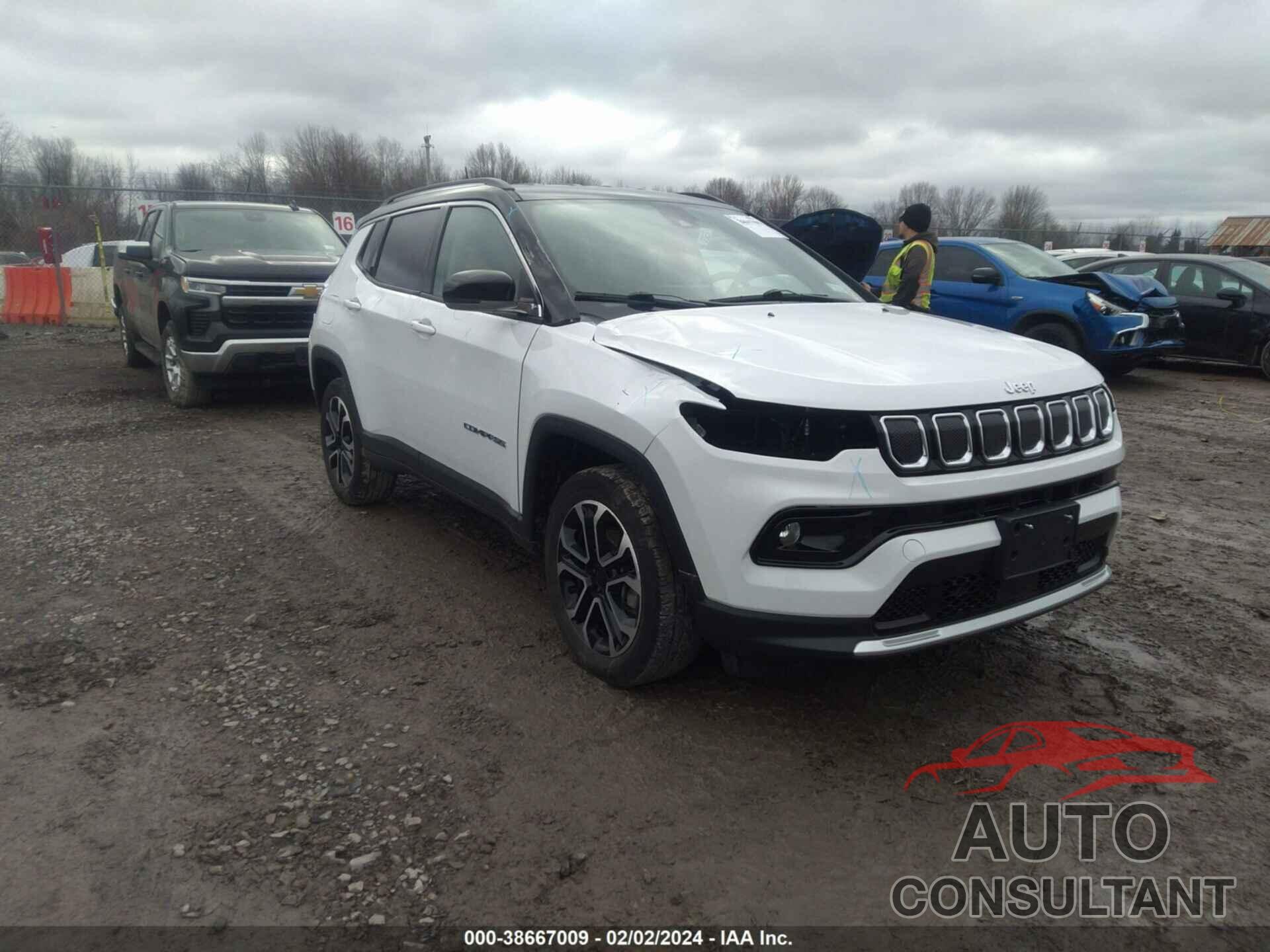 JEEP COMPASS 2022 - 3C4NJDCB7NT145120