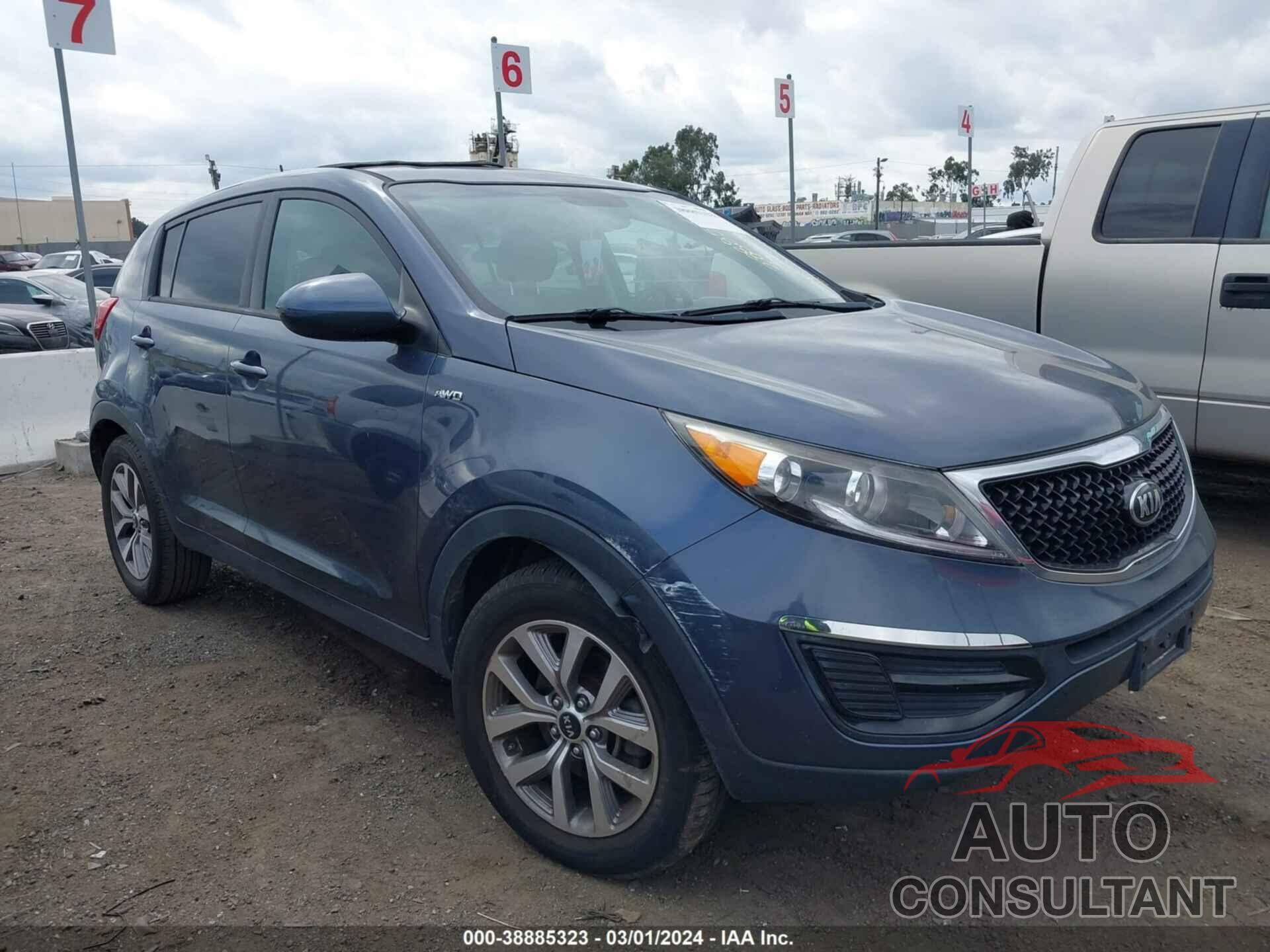KIA SPORTAGE 2016 - KNDPBCAC0G7838999