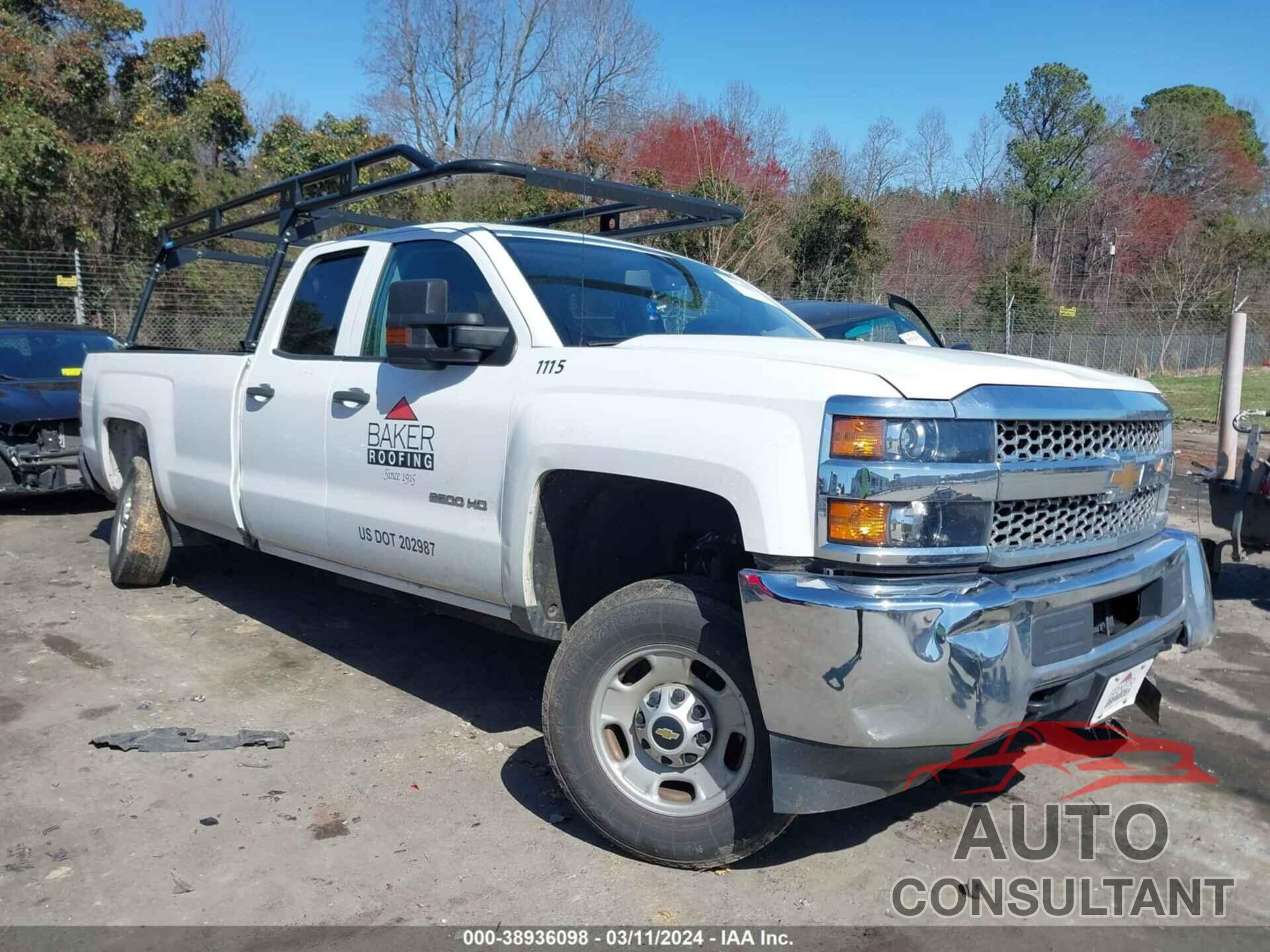 CHEVROLET SILVERADO 2500HD 2019 - 2GC2CREG3K1227569