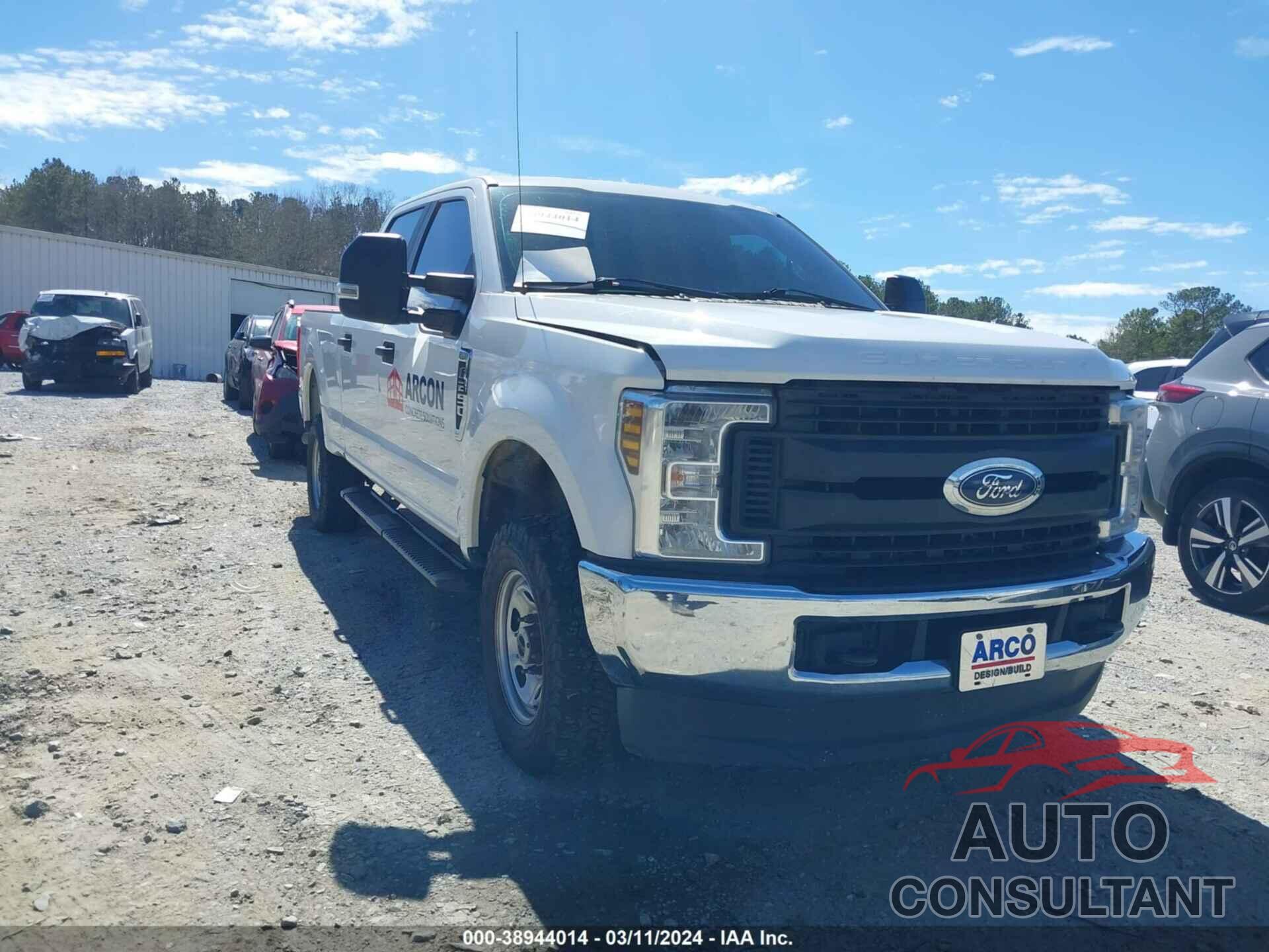 FORD F-250 2019 - 1FT7W2B64KED87054