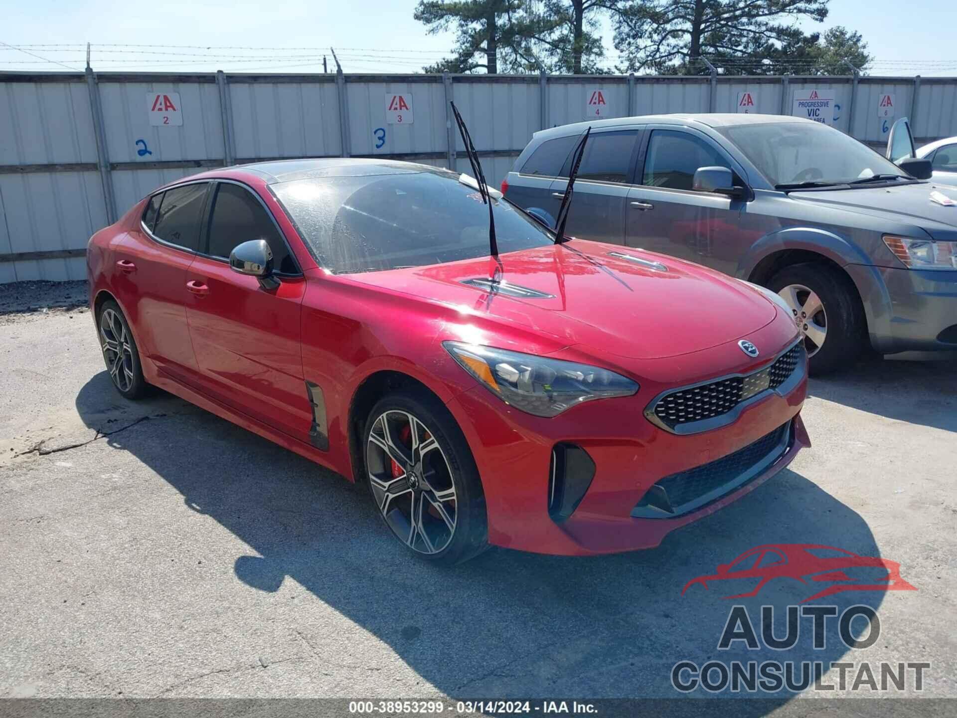 KIA STINGER 2018 - KNAE35LCXJ6014578