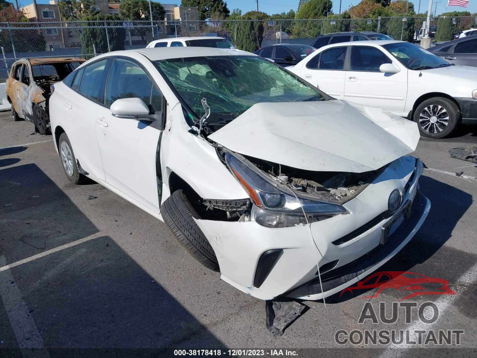 TOYOTA PRIUS 2019 - JTDKARFU2K3071013