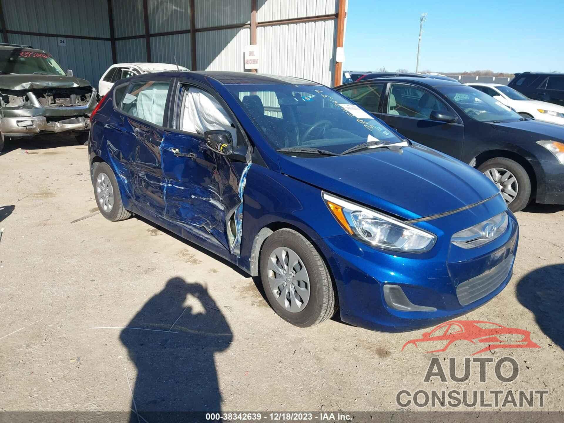 HYUNDAI ACCENT 2016 - KMHCT5AE9GU283444