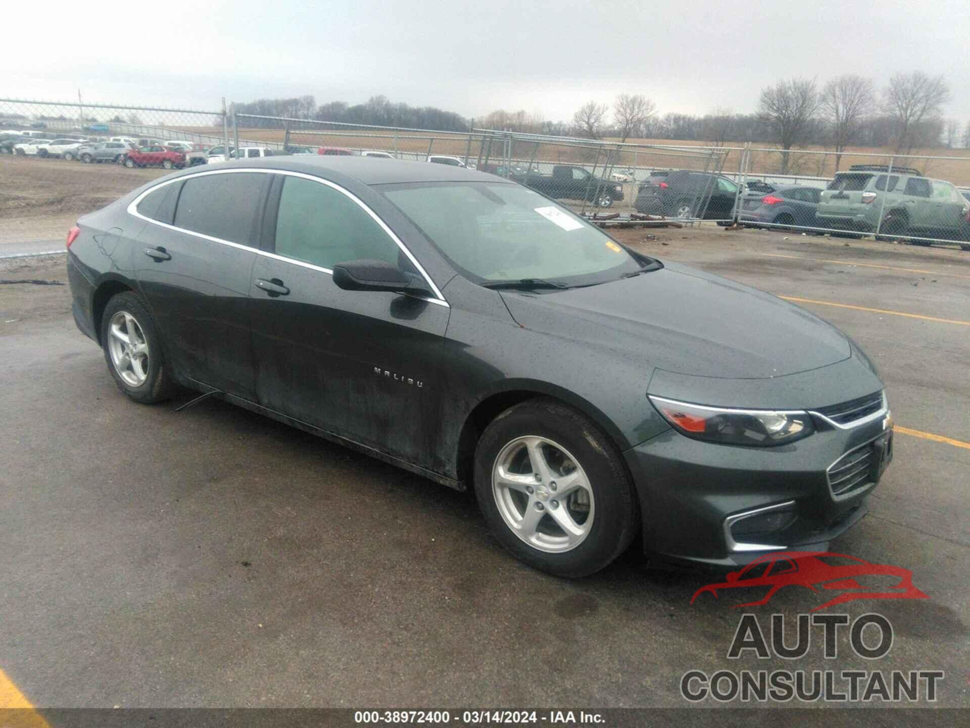 CHEVROLET MALIBU 2017 - 1G1ZB5ST1HF122325
