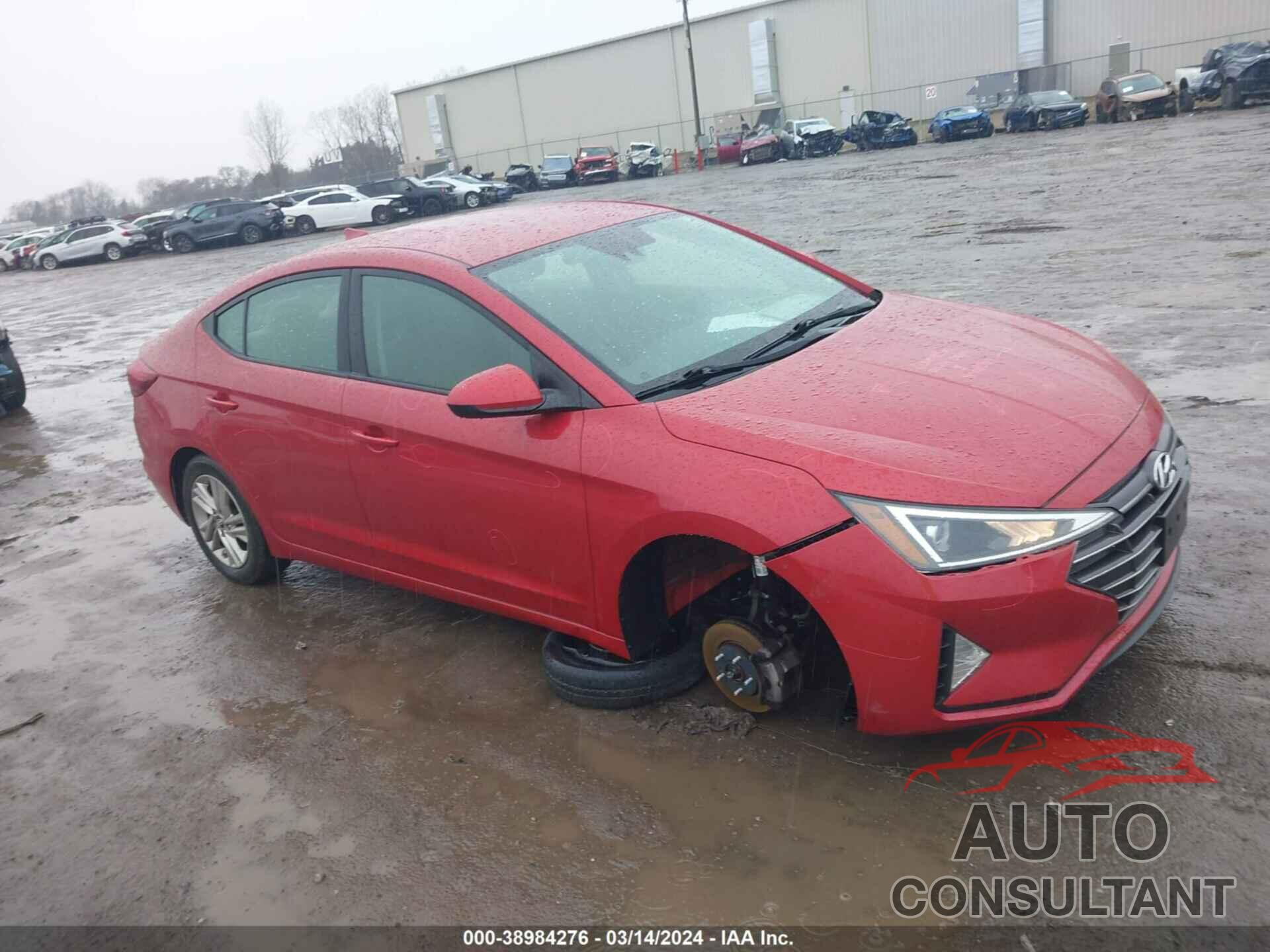 HYUNDAI ELANTRA 2019 - 5NPD84LFXKH408397