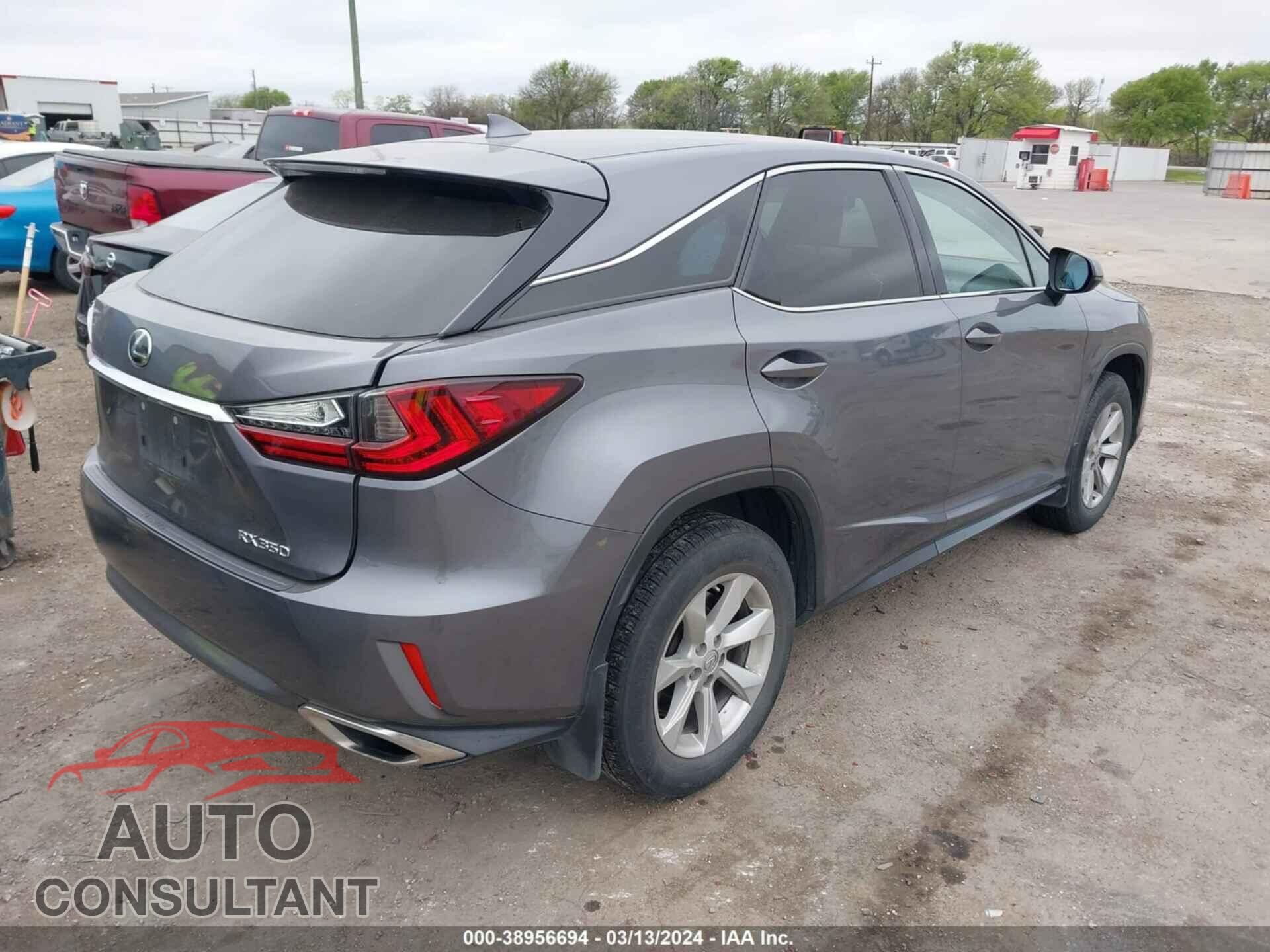 LEXUS RX 2017 - 2T2ZZMCA4HC093062