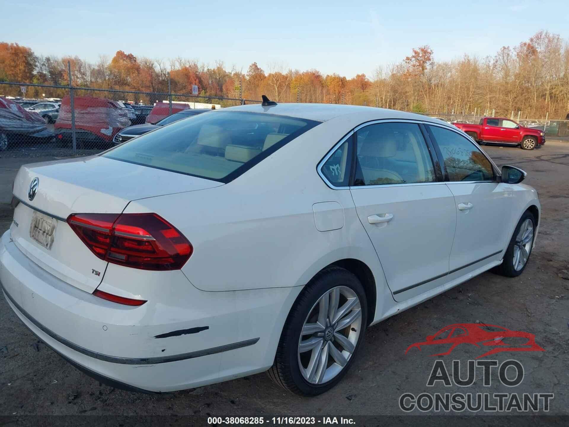 VOLKSWAGEN PASSAT 2017 - 1VWGT7A35HC058863