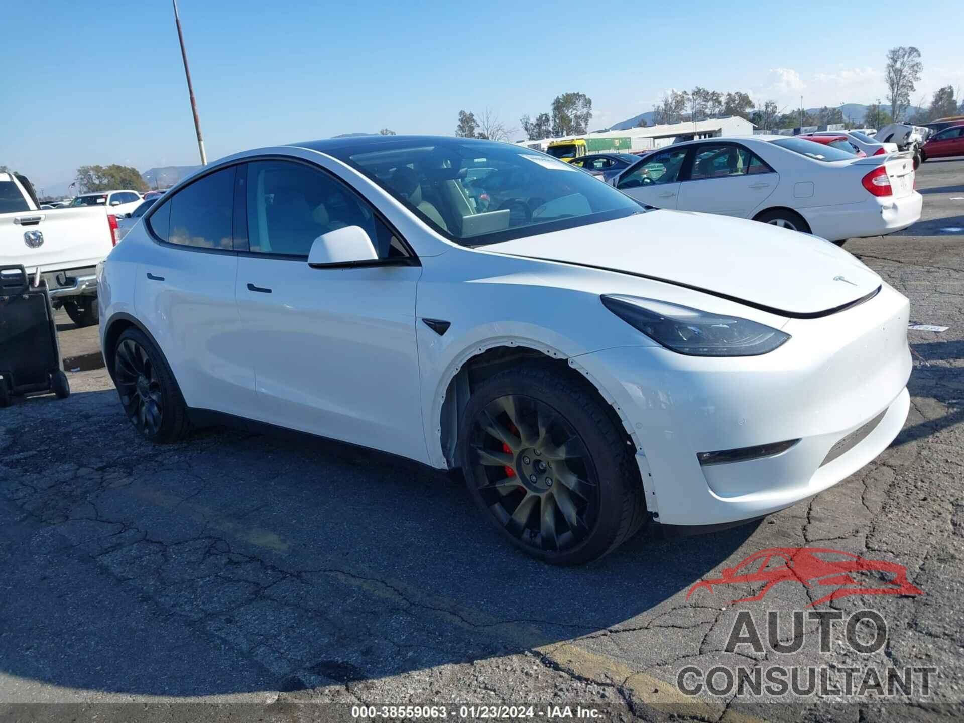 TESLA MODEL Y 2022 - 7SAYGDEF9NF537027