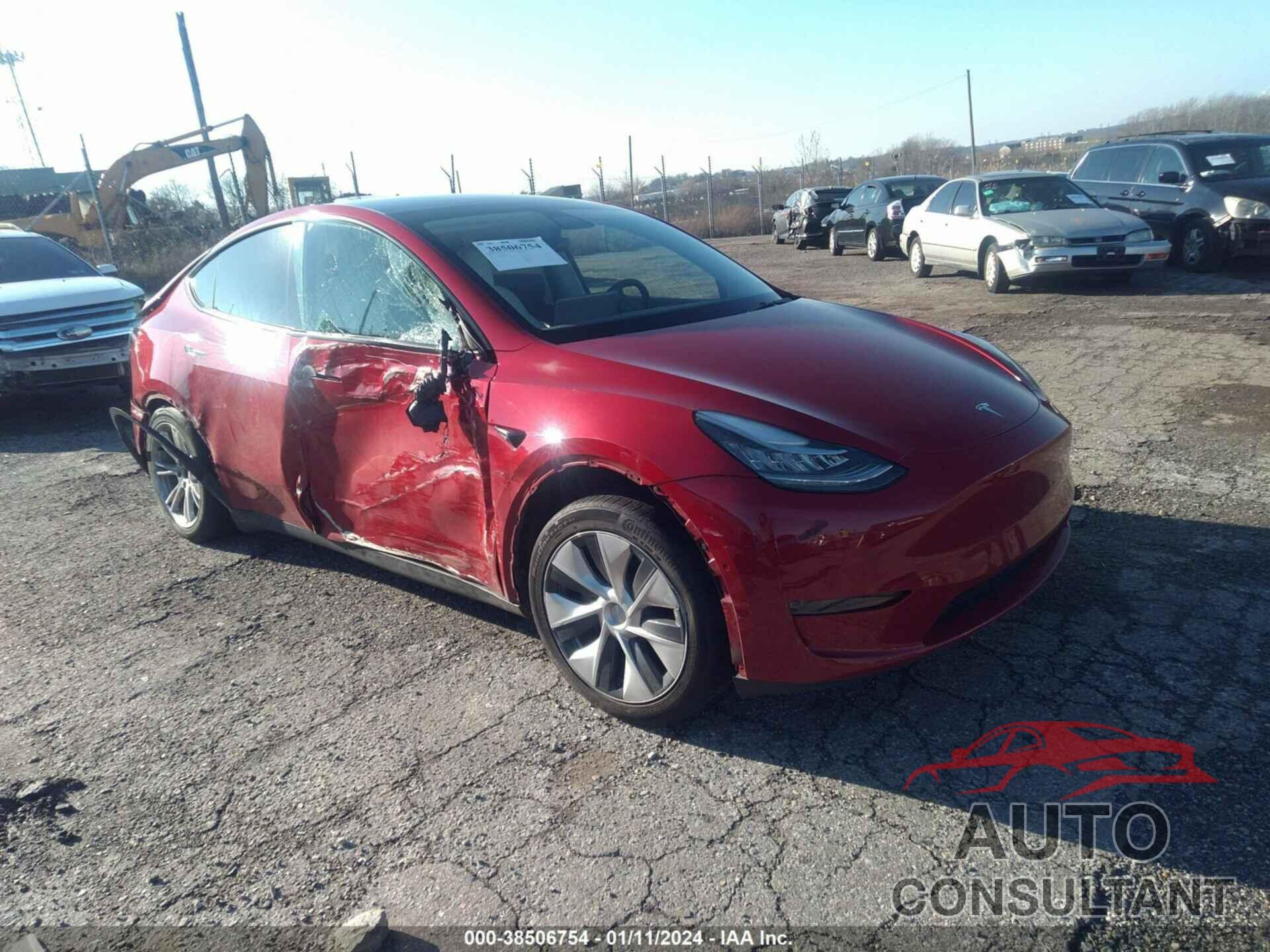 TESLA MODEL Y 2022 - 7SAYGDEE9NF317412