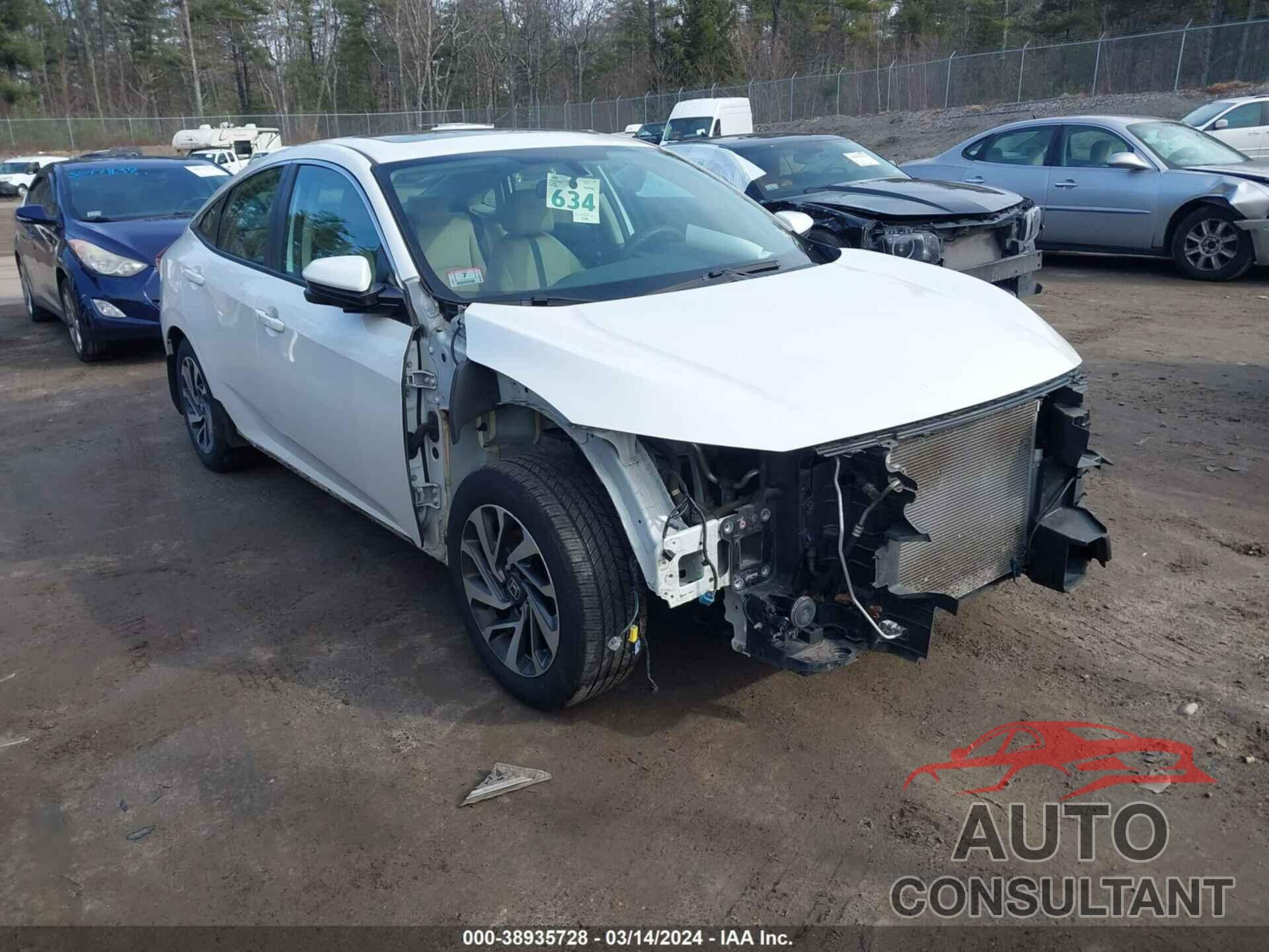 HONDA CIVIC 2016 - 19XFC2F72GE212451