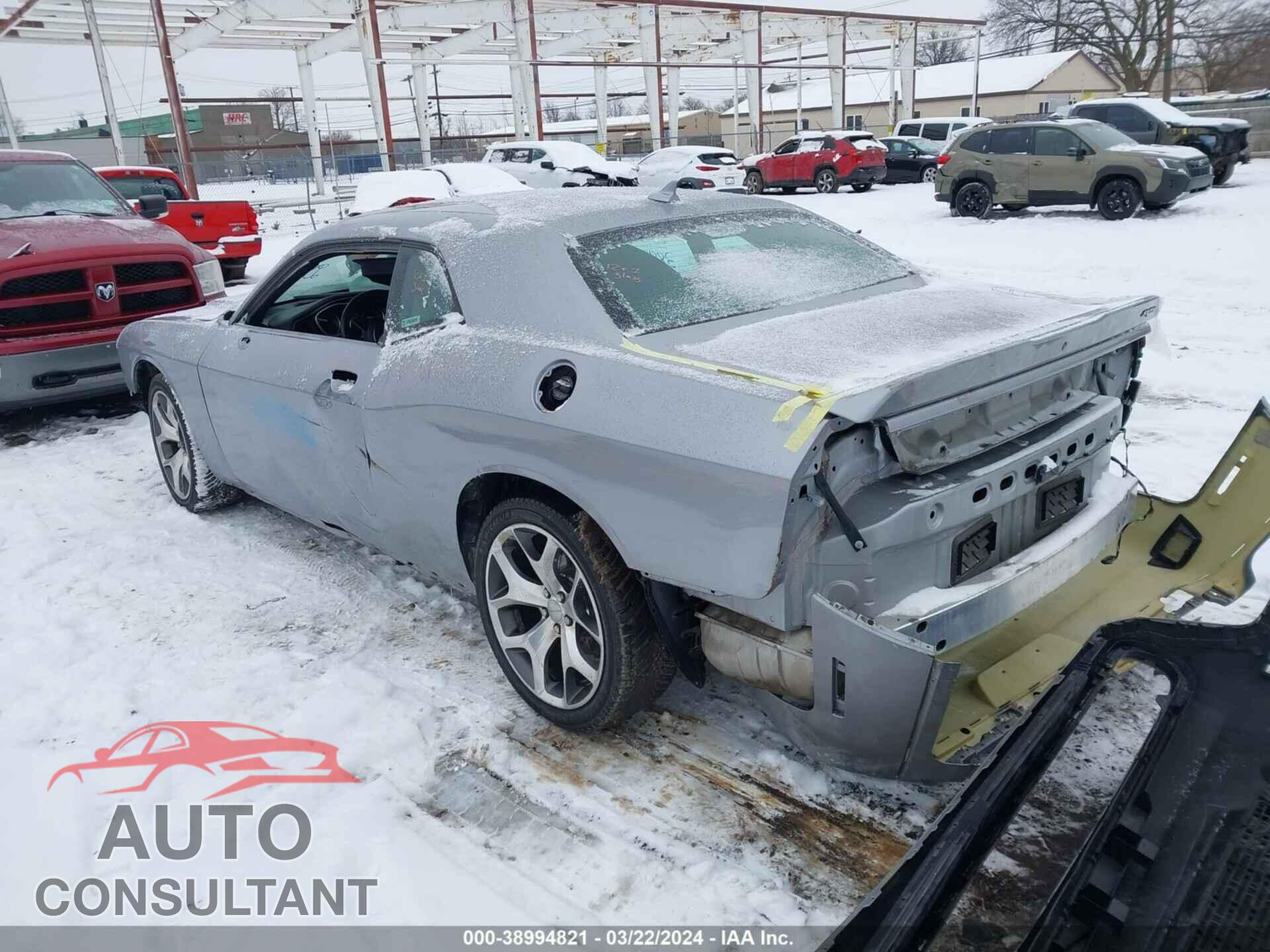 DODGE CHALLENGER 2016 - 2C3CDZAG4GH289265
