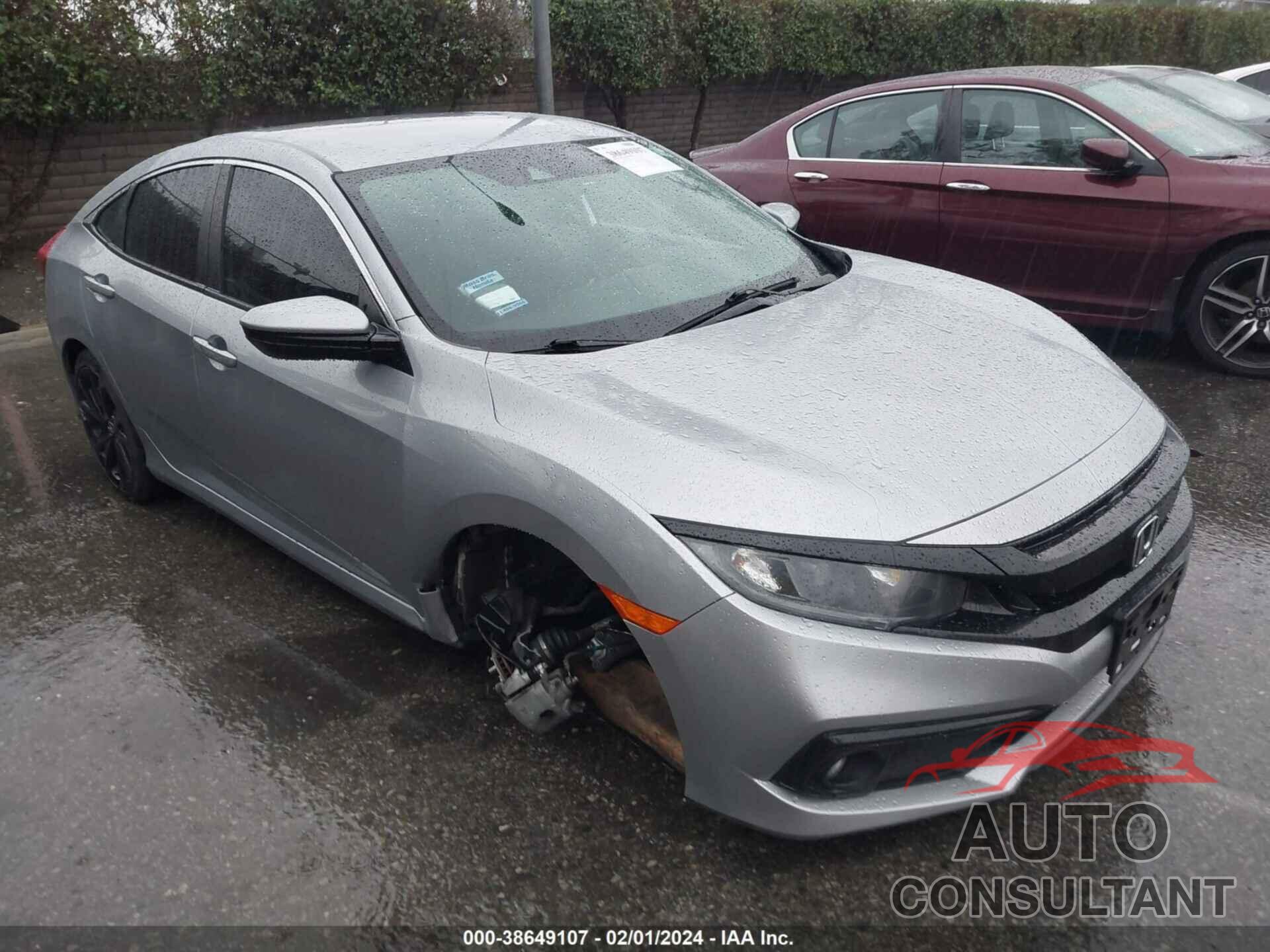 HONDA CIVIC 2020 - 19XFC2F84LE212468