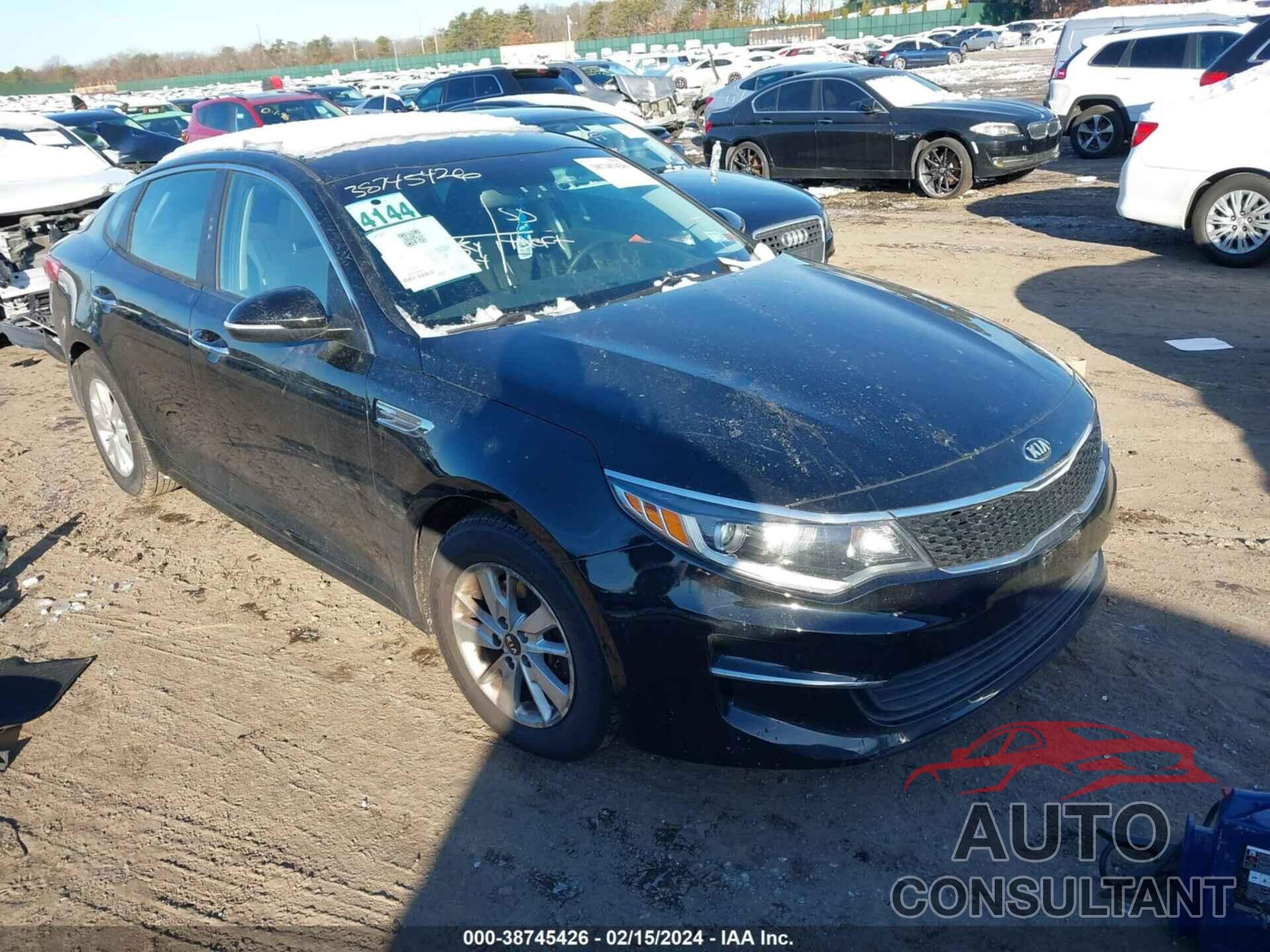 KIA OPTIMA 2016 - 5XXGT4L34GG013913