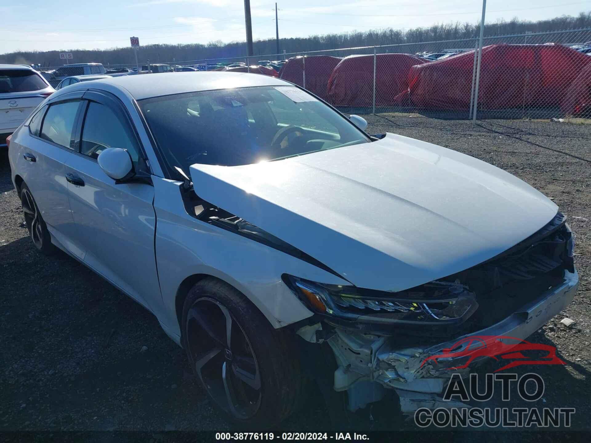 HONDA ACCORD 2018 - 1HGCV1F34JA262672