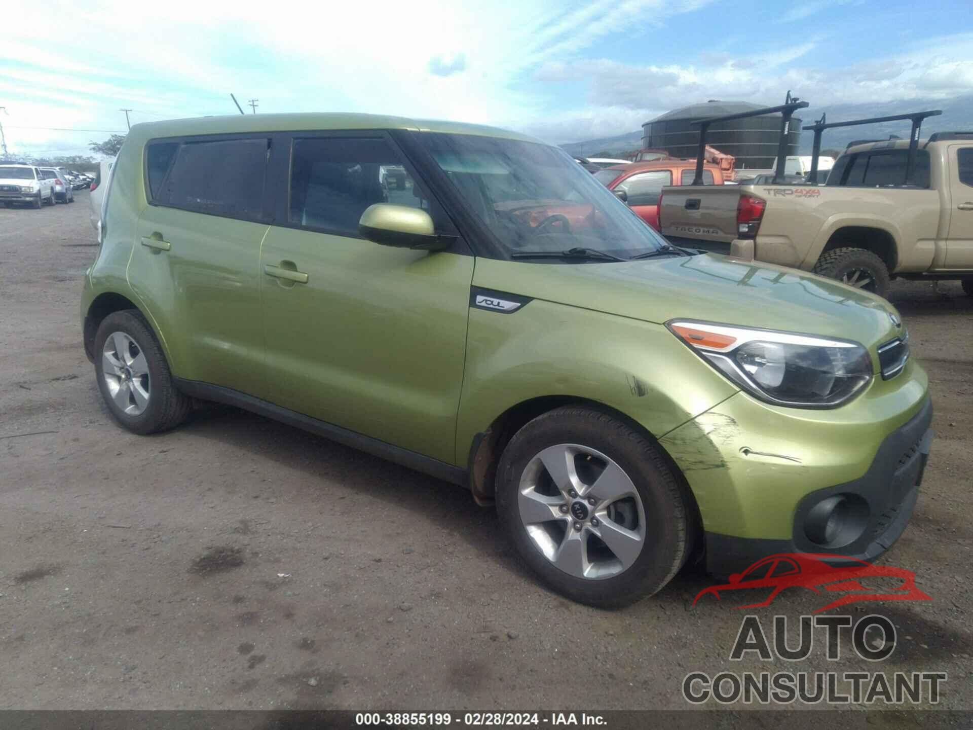 KIA SOUL 2018 - KNDJN2A29J7895580