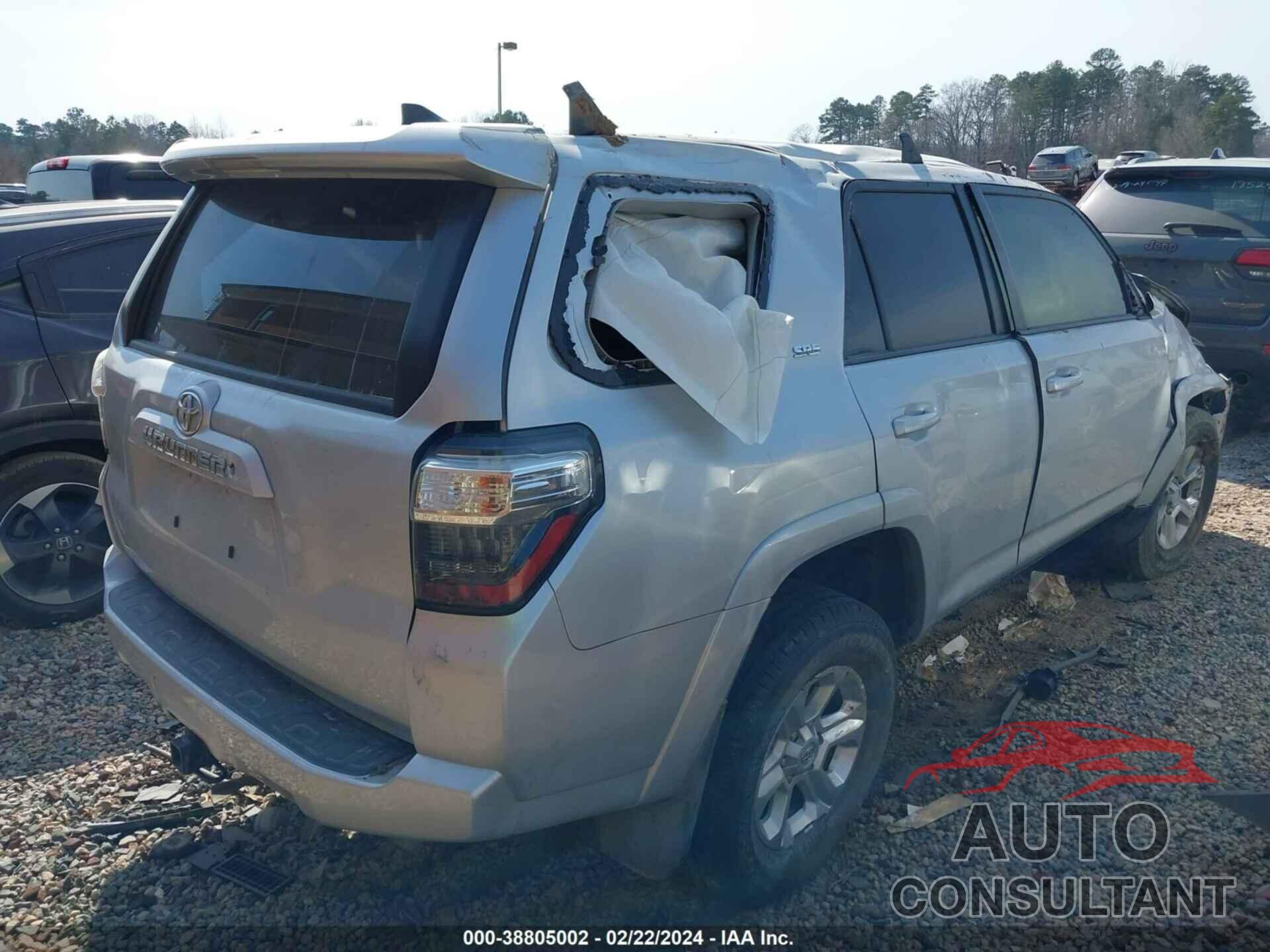 TOYOTA 4RUNNER 2018 - JTEBU5JR2J5523074