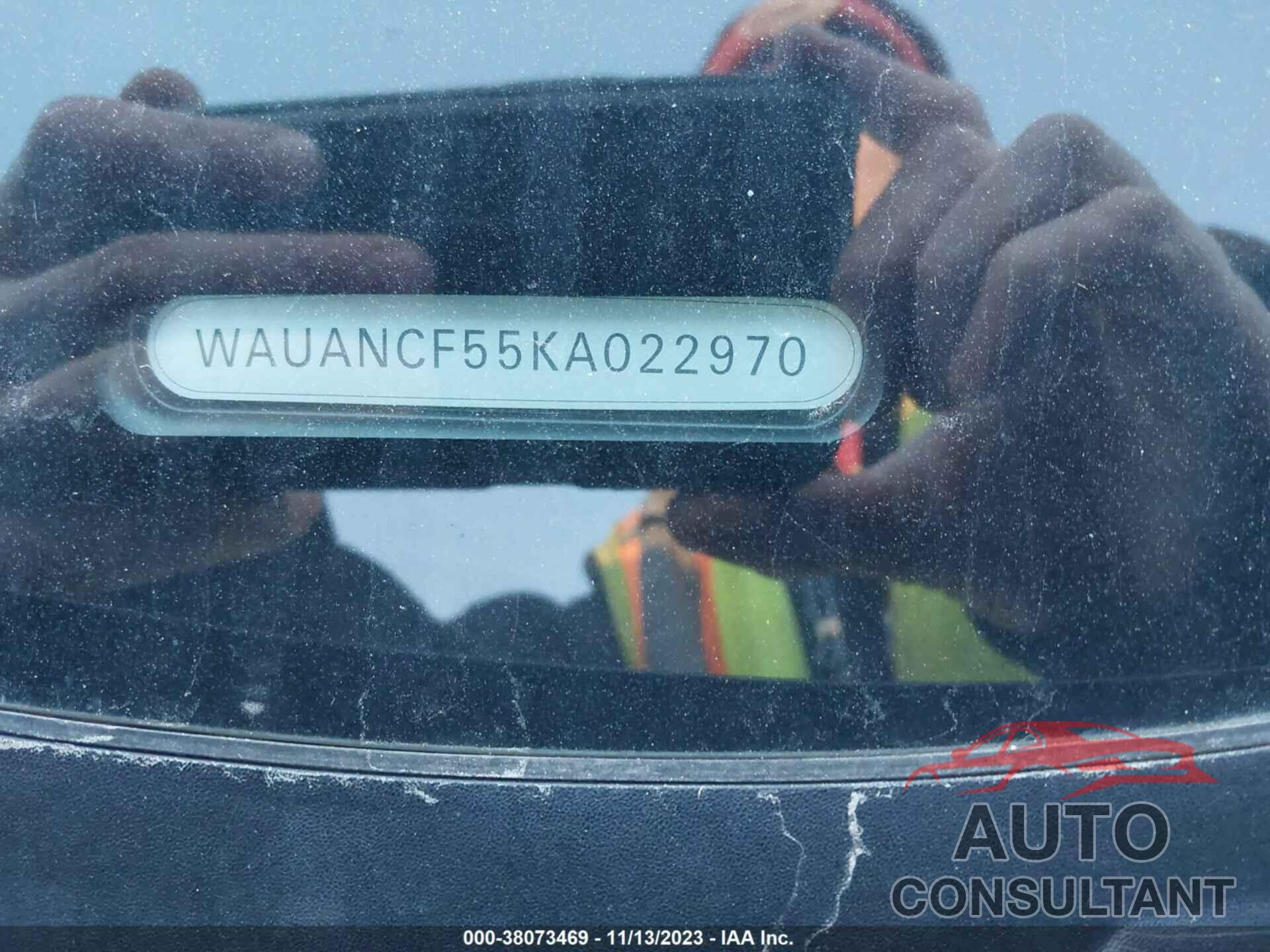 AUDI A5 SPORTBACK 2019 - WAUANCF55KA022970