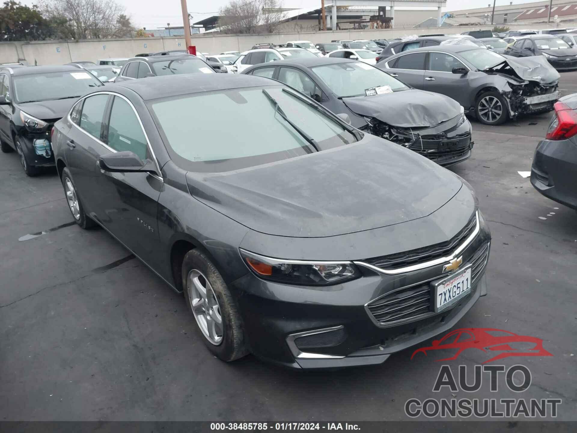 CHEVROLET MALIBU 2017 - 1G1ZB5ST1HF248622