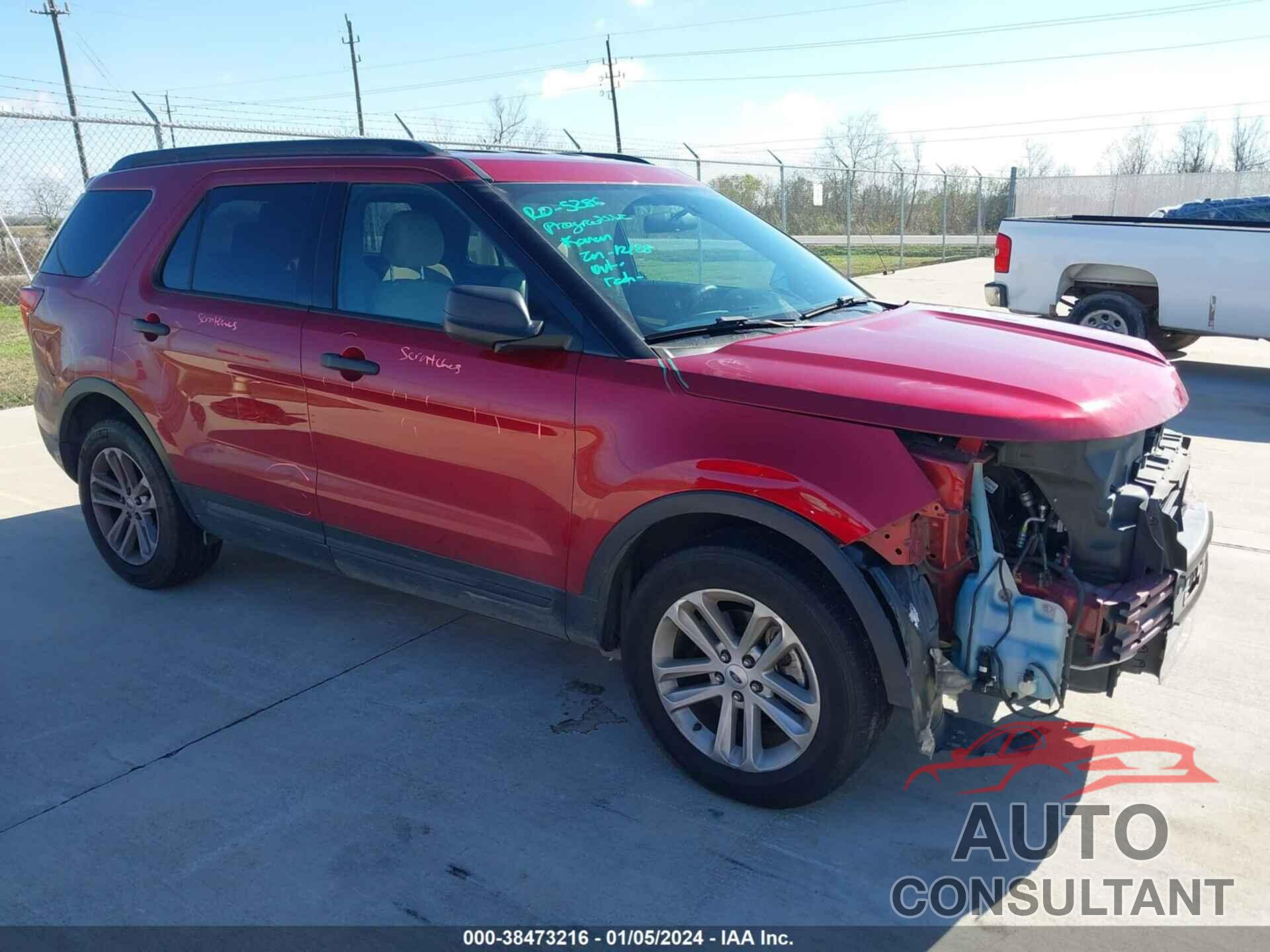 FORD EXPLORER 2017 - 1FM5K7B84HGD39399