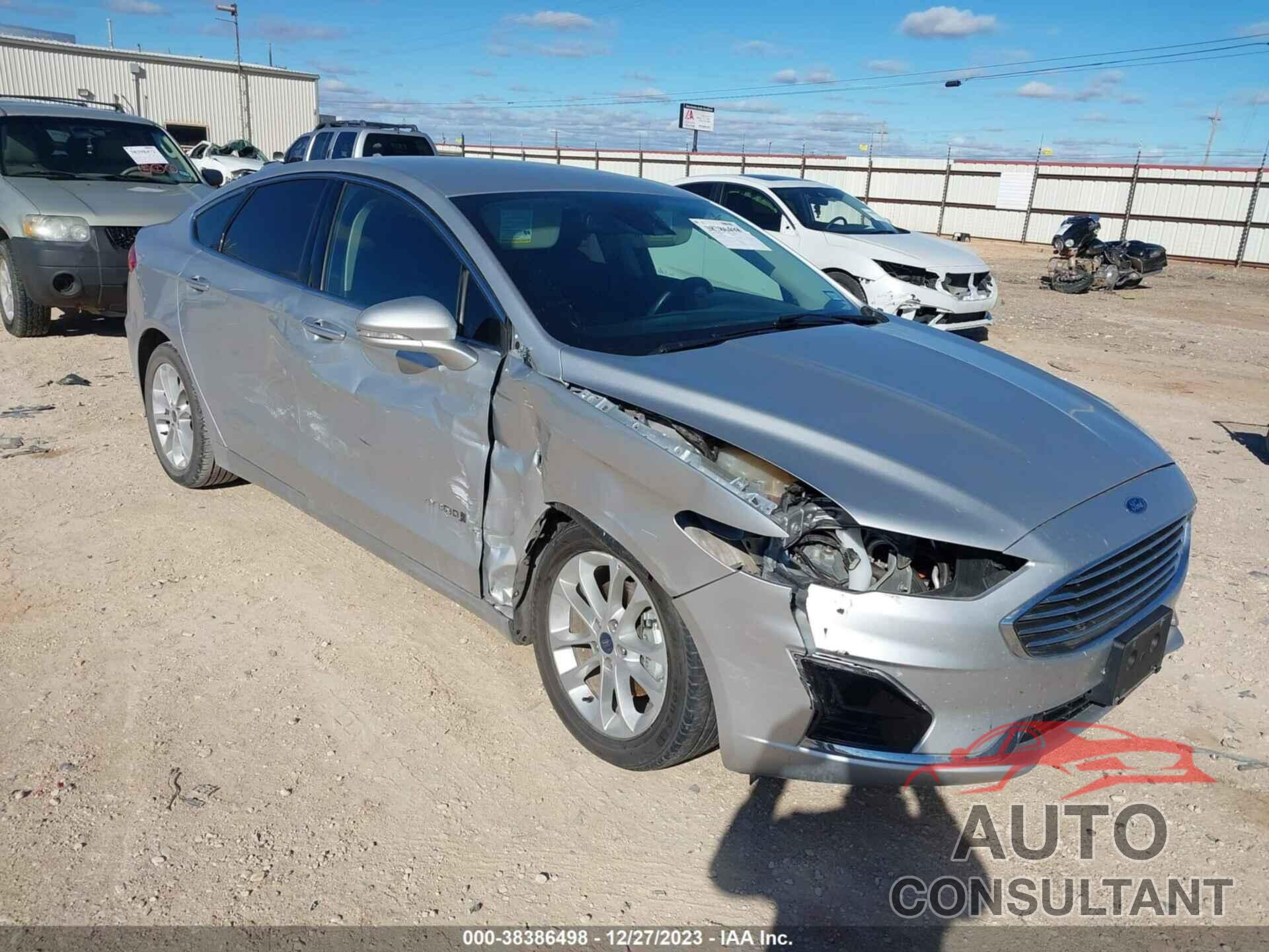 FORD FUSION HYBRID 2019 - 3FA6P0MU9KR182986