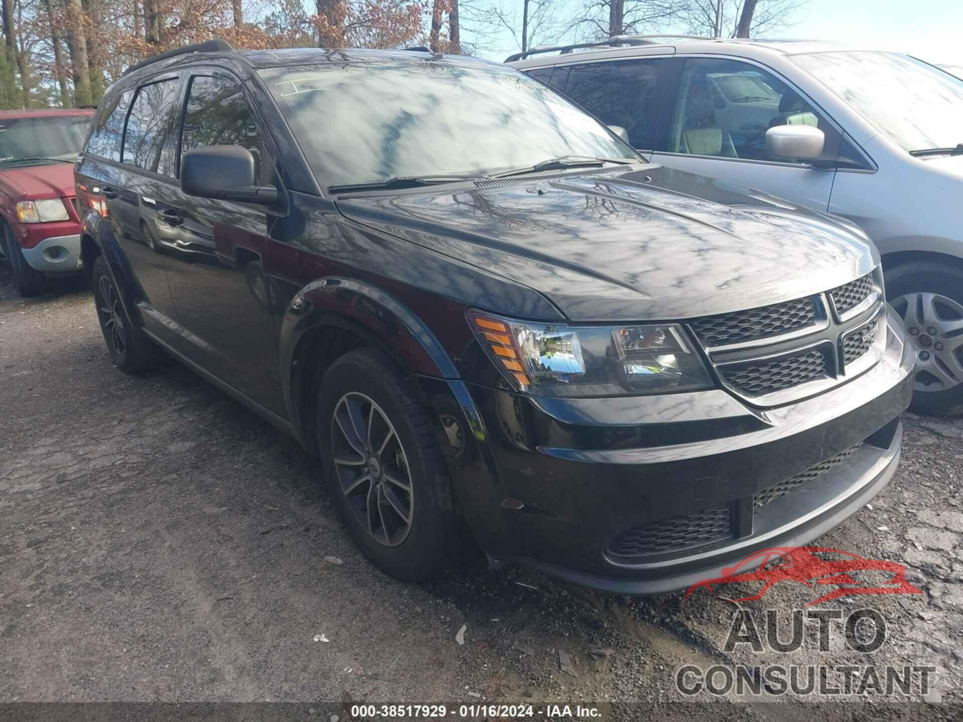 DODGE JOURNEY 2018 - 3C4PDCAB4JT520470