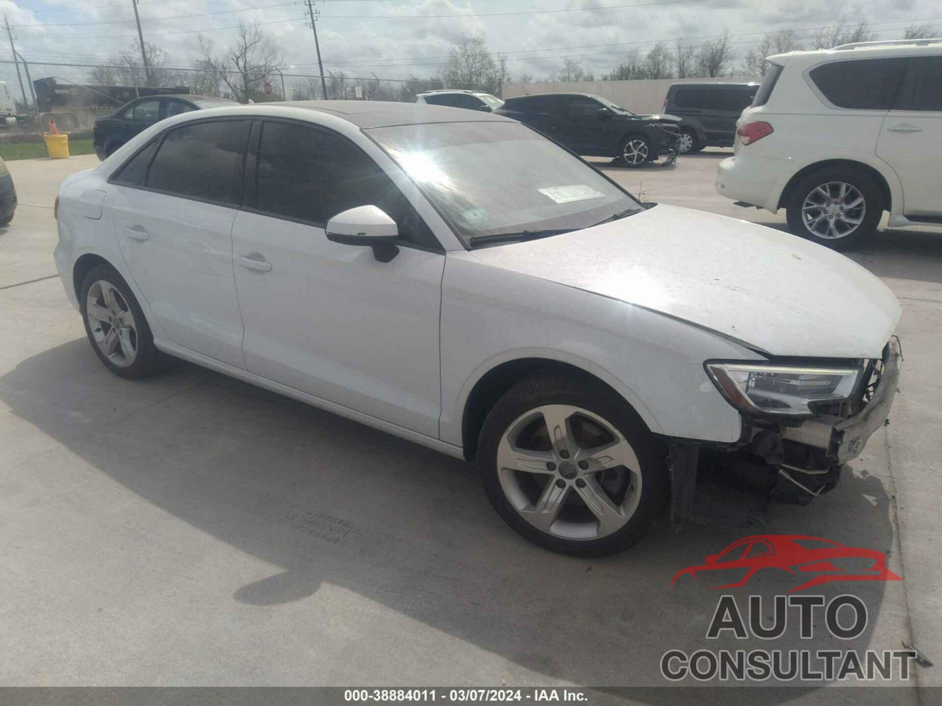 AUDI A3 2017 - WAUB8GFF9H1023799