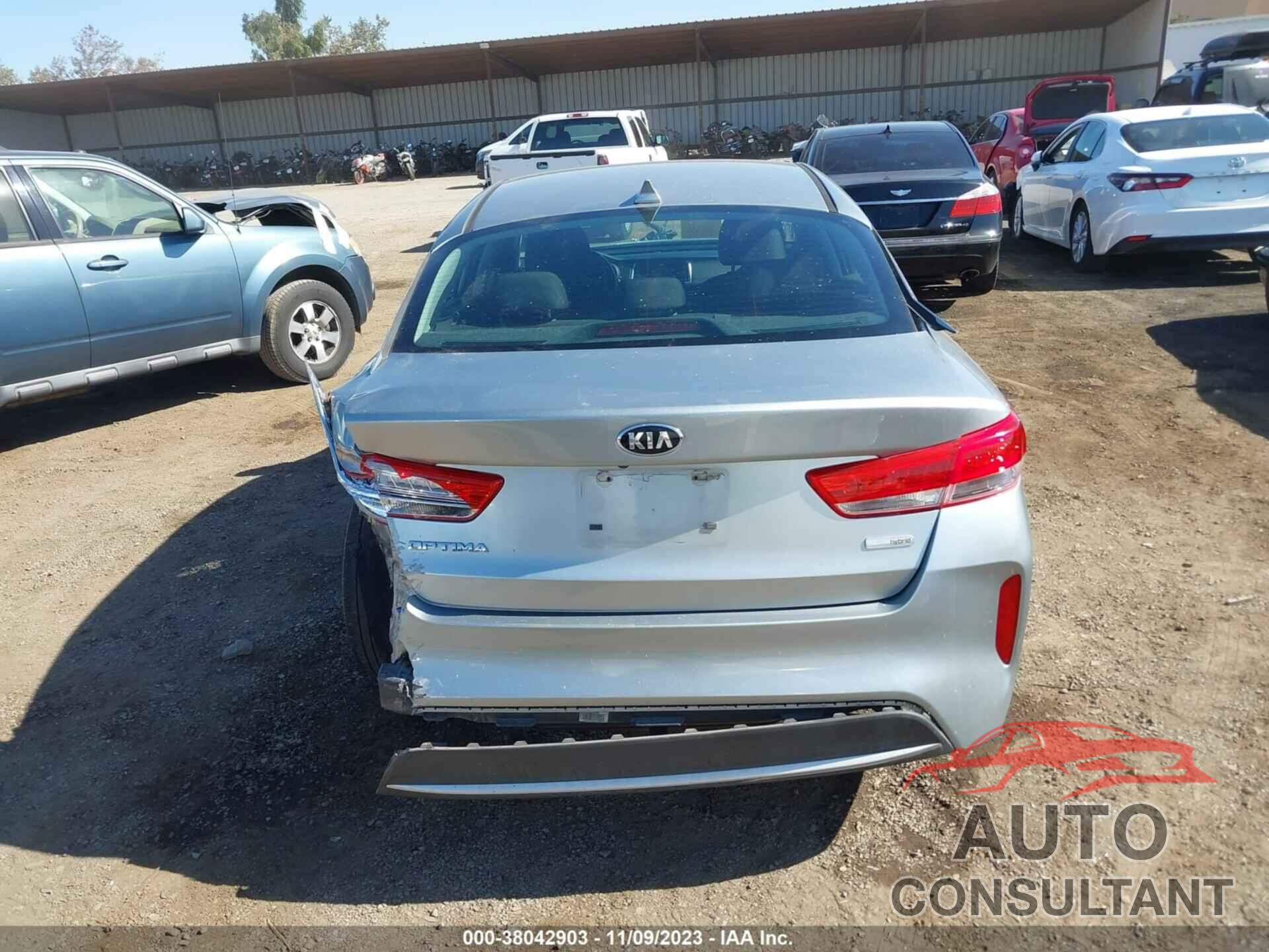 KIA OPTIMA HYBRID 2018 - KNAGT4LE6J5022767