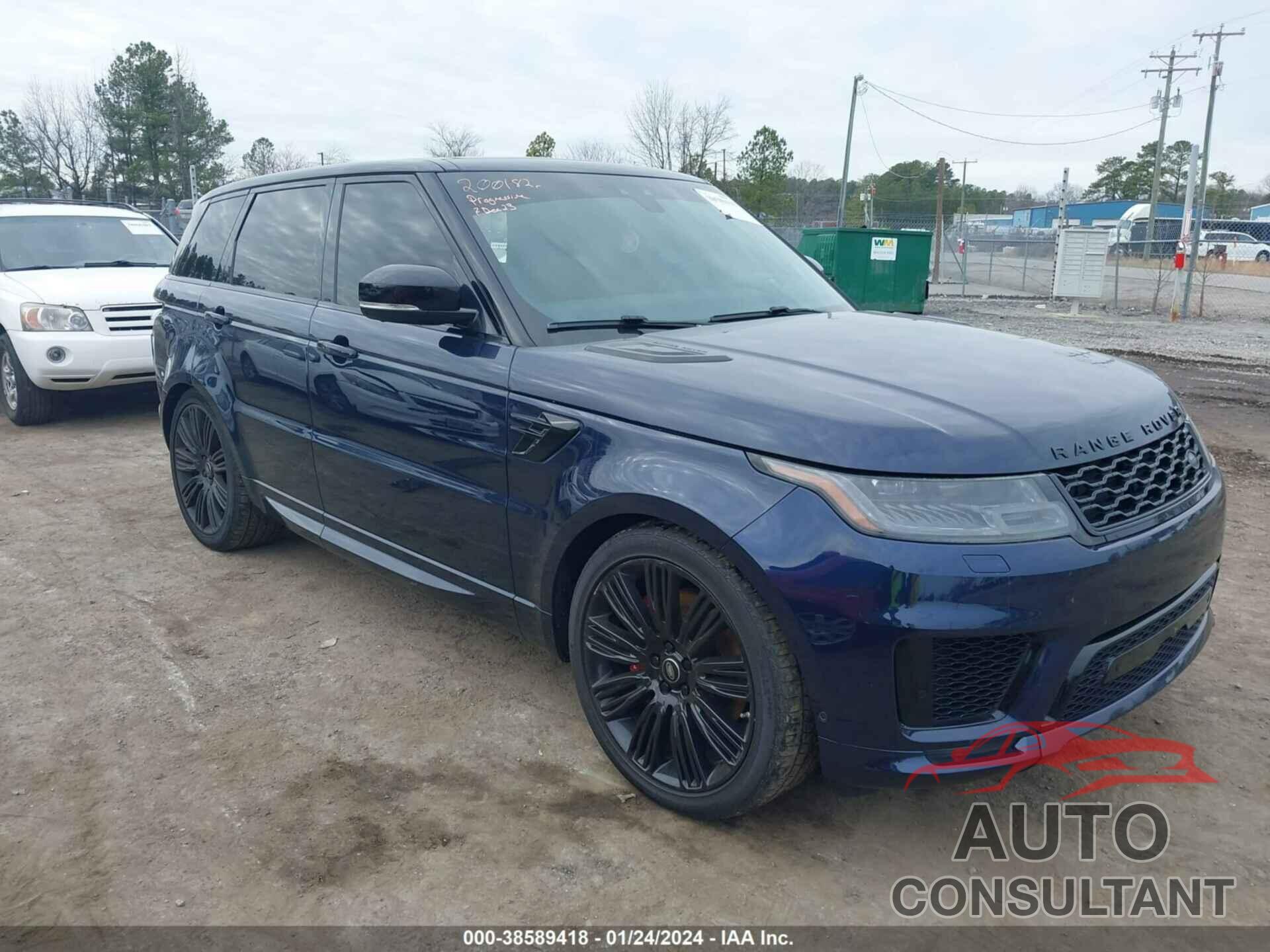 LAND ROVER RANGE ROVER SPORT 2019 - SALWV2SV7KA423311