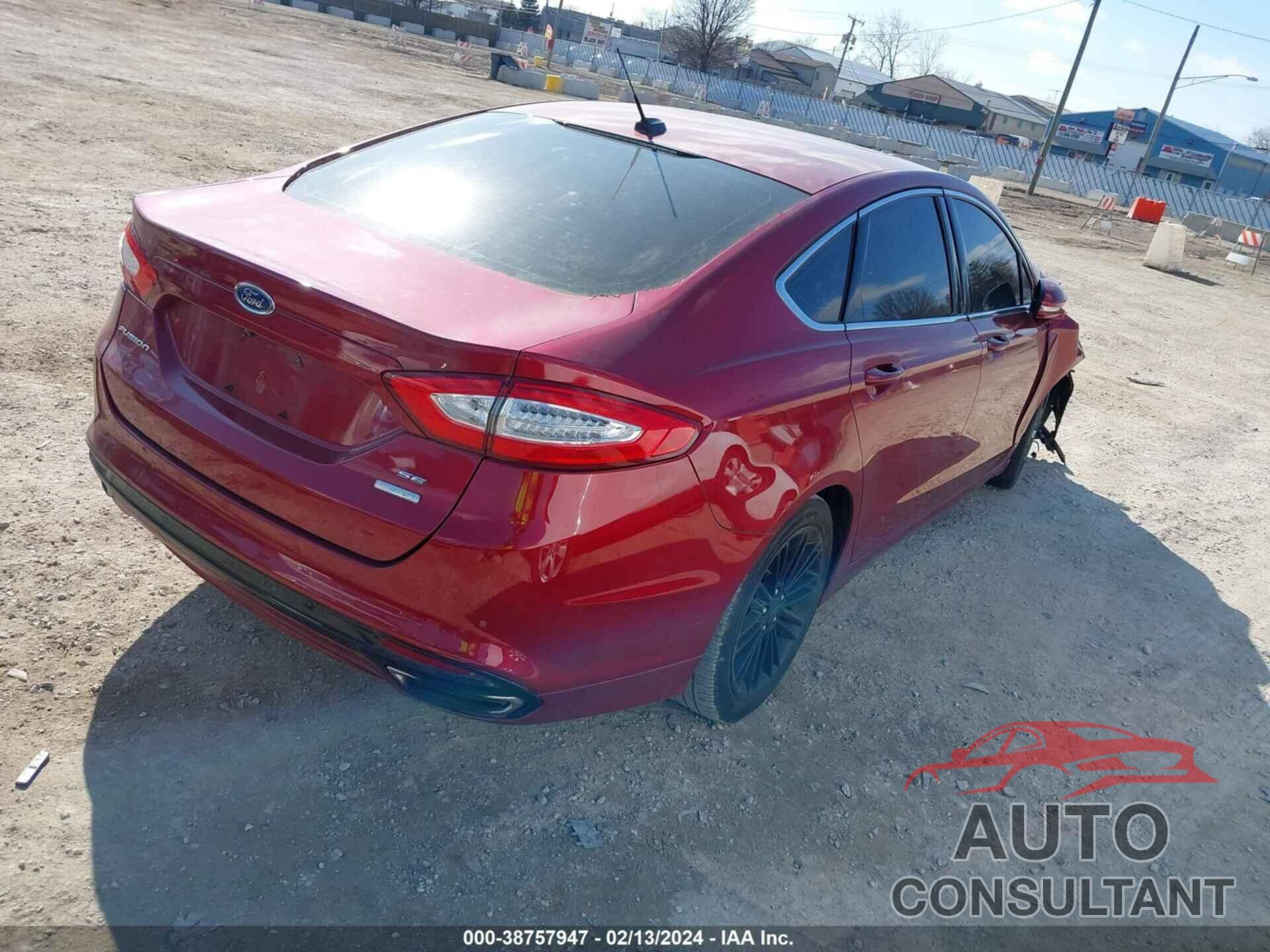 FORD FUSION 2016 - 3FA6P0H90GR403789