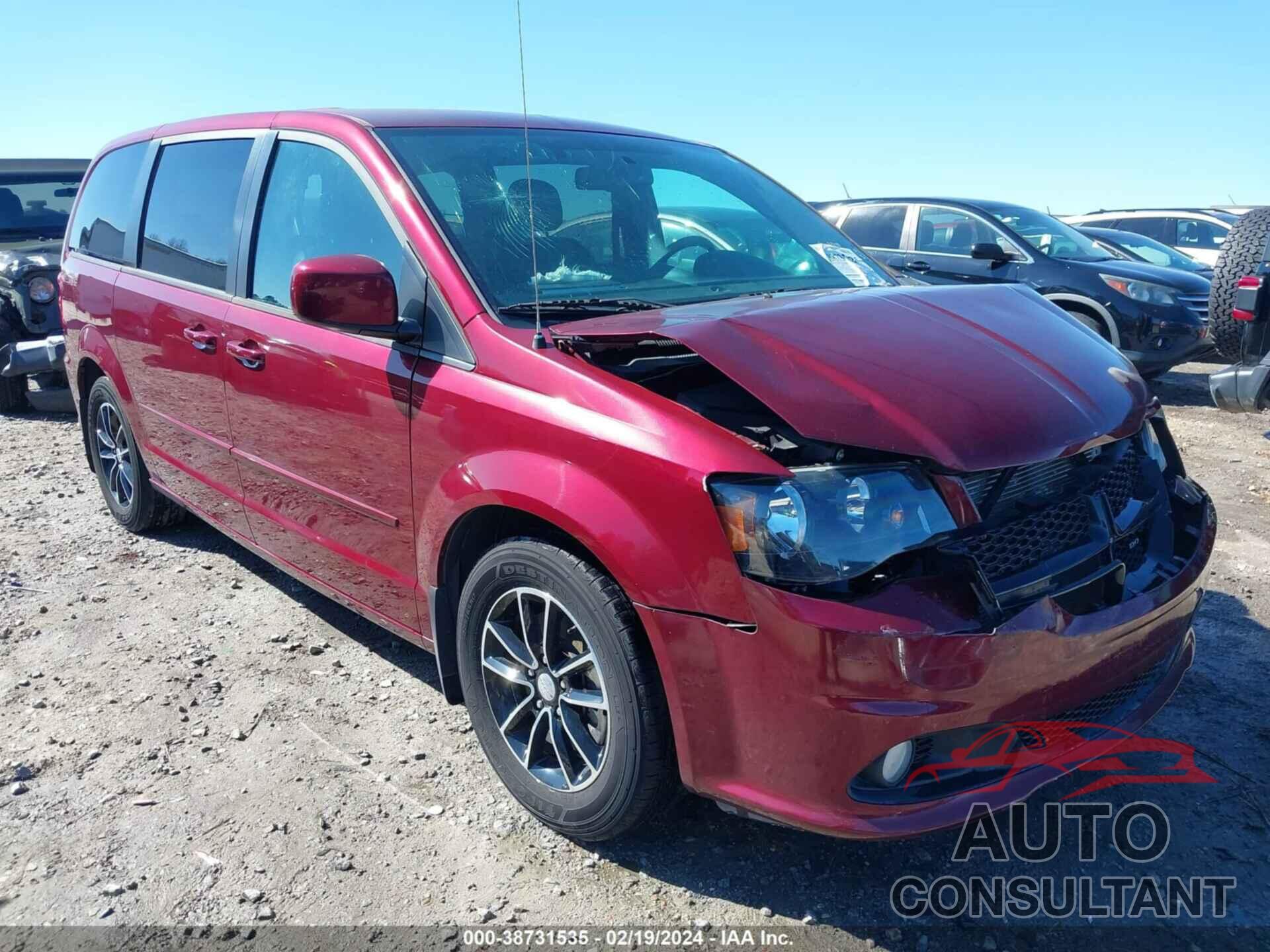 DODGE GRAND CARAVAN 2017 - 2C4RDGCG2HR840957