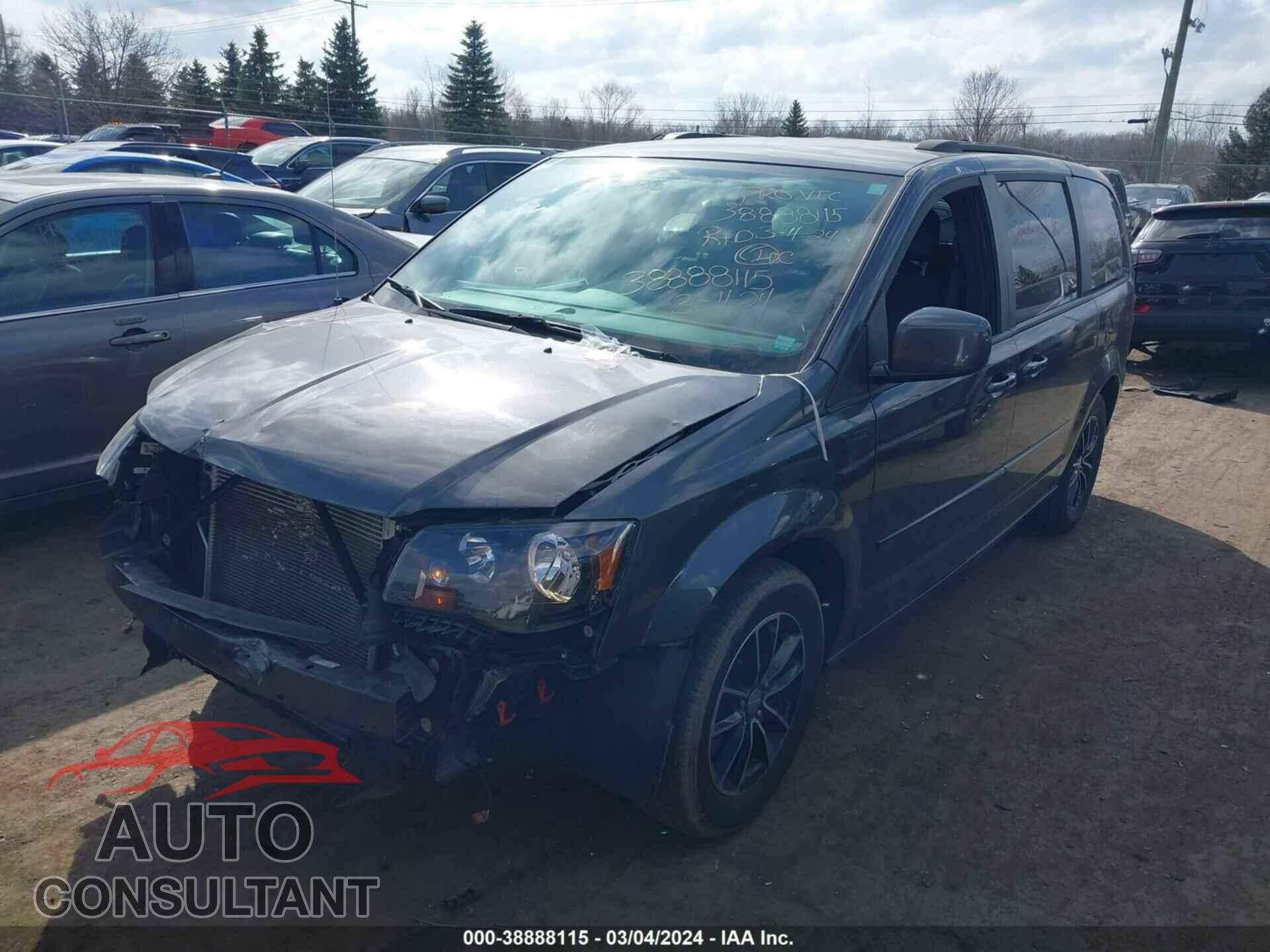 DODGE GRAND CARAVAN 2017 - 2C4RDGEGXHR750274