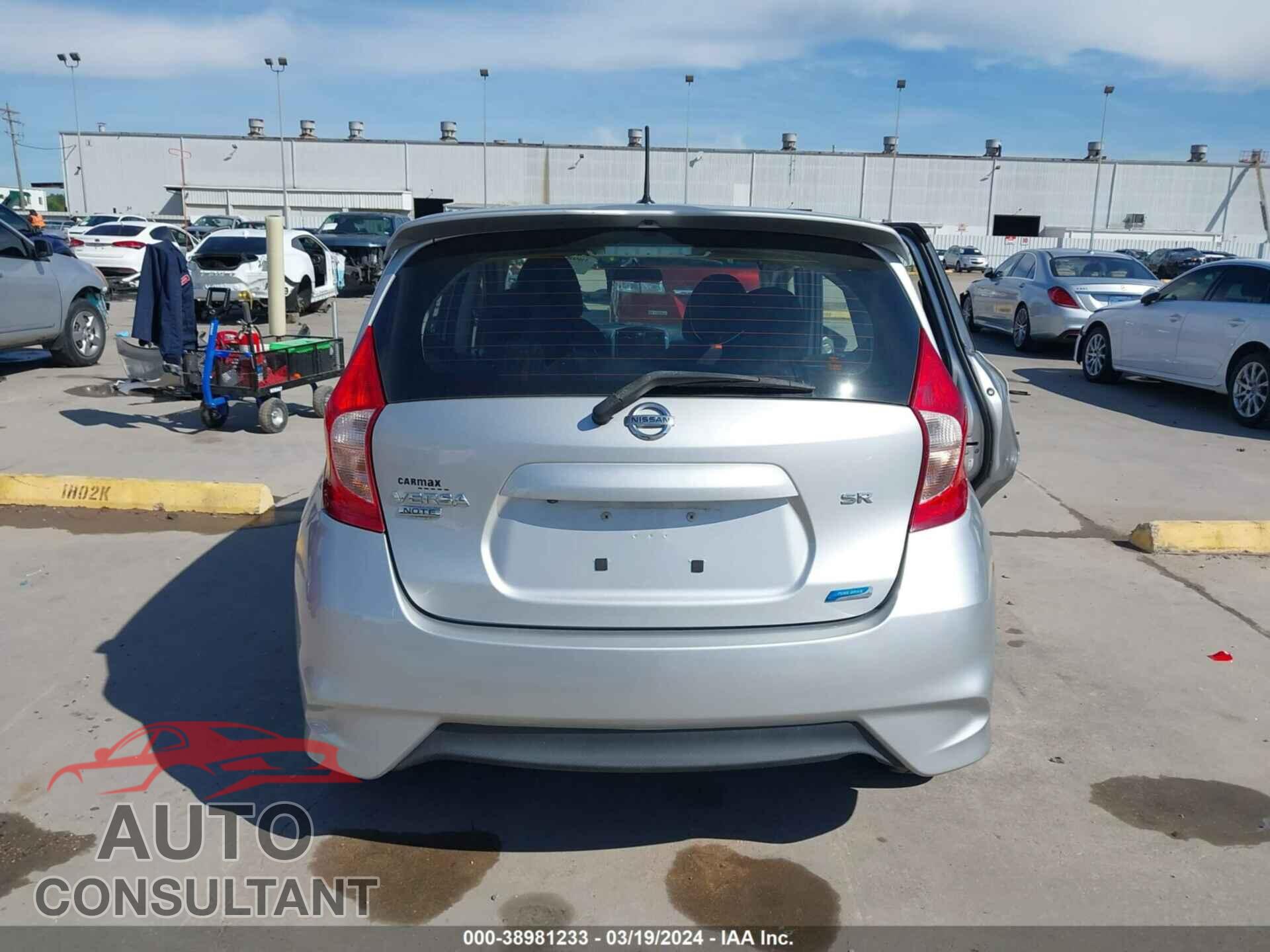 NISSAN VERSA NOTE 2016 - 3N1CE2CP2GL372393