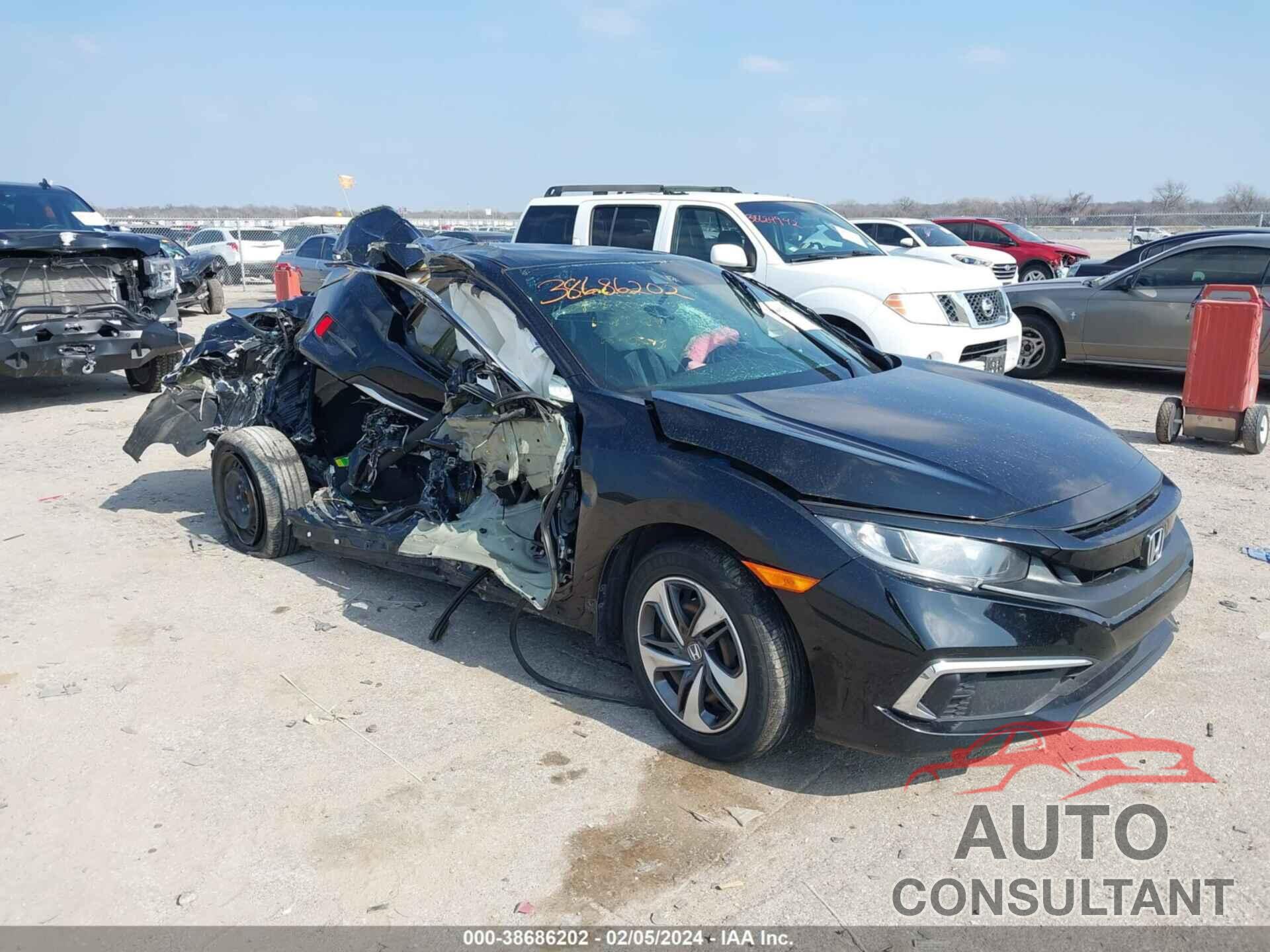 HONDA CIVIC 2019 - 2HGFC2F68KH574256