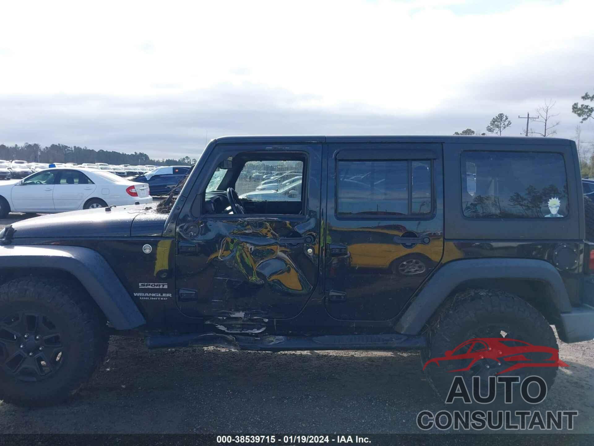 JEEP WRANGLER UNLIMITED 2017 - 1C4BJWDG0HL535937