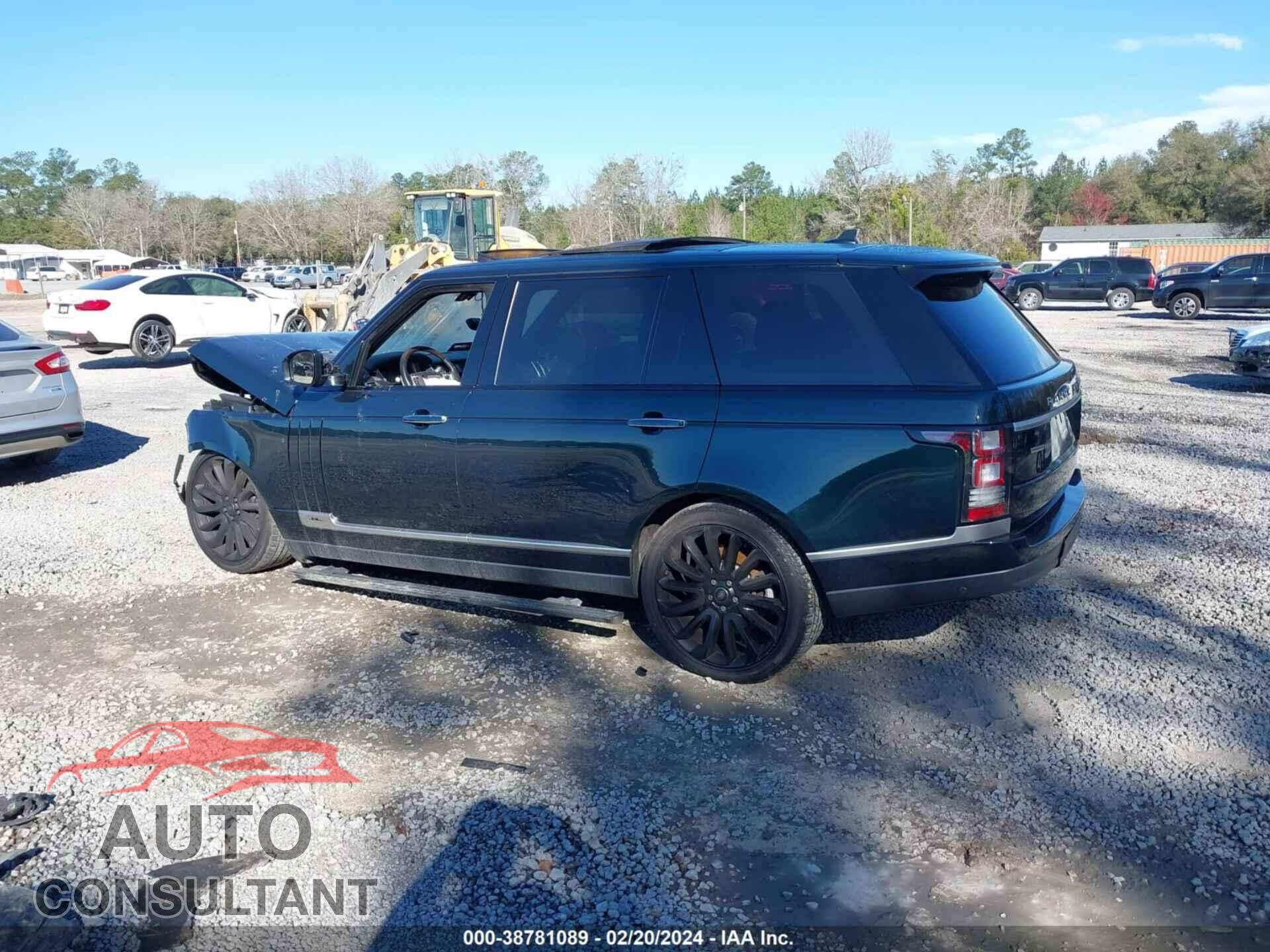 LAND ROVER RANGE ROVER 2016 - SALGV3EF1GA257230