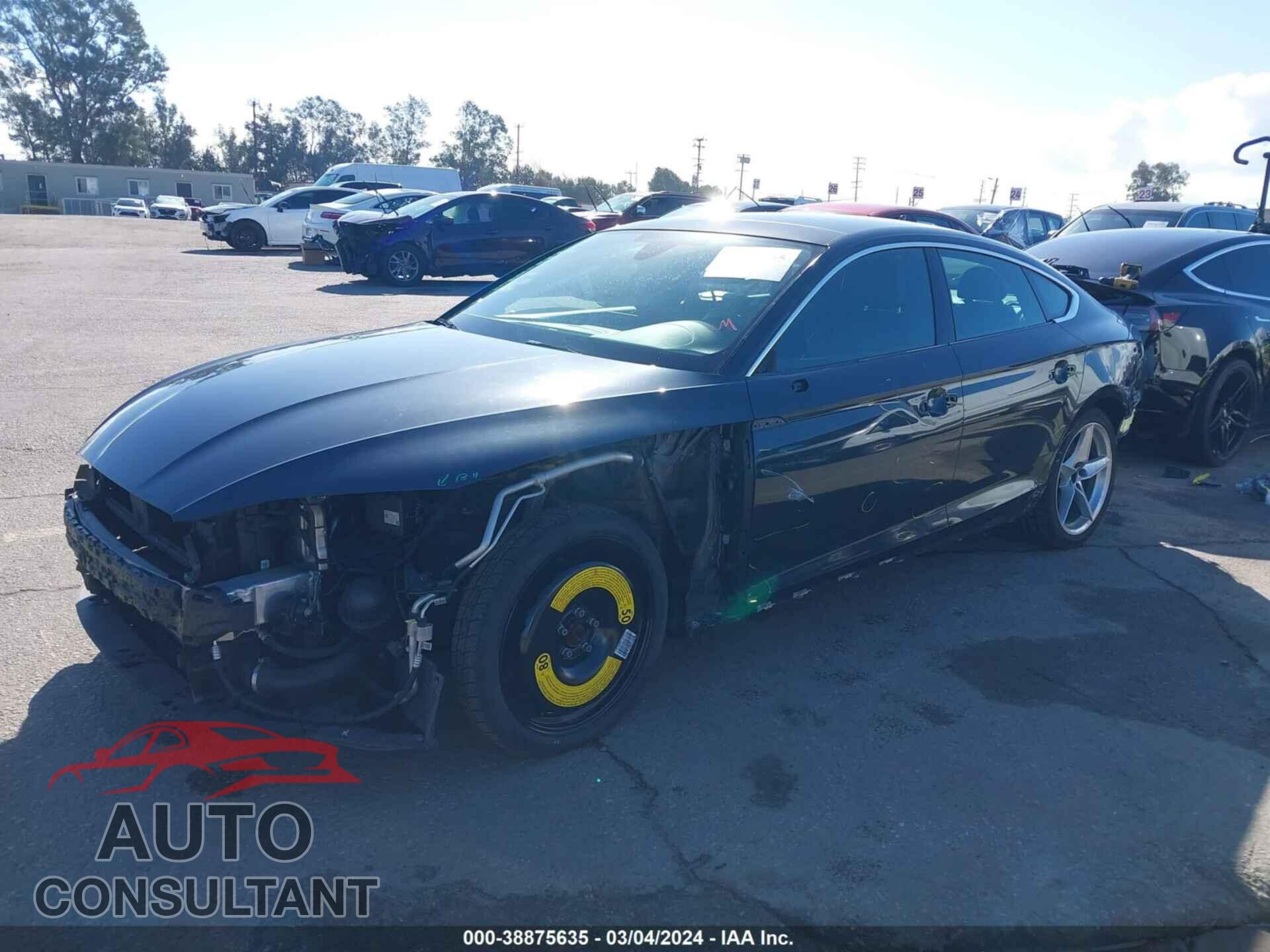 AUDI A5 2018 - WAUDNCF53JA095086