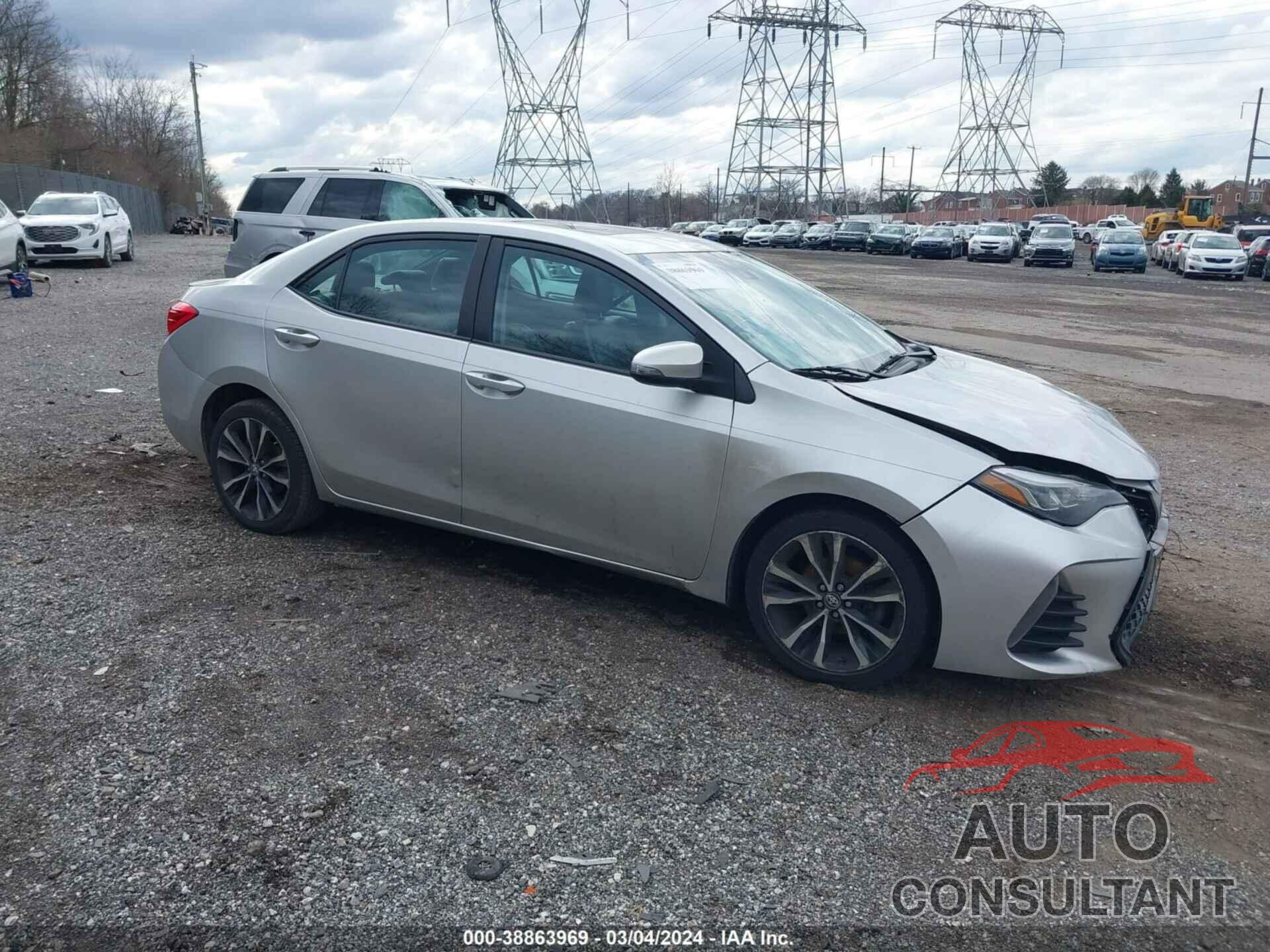 TOYOTA COROLLA 2018 - 2T1BURHE6JC008807