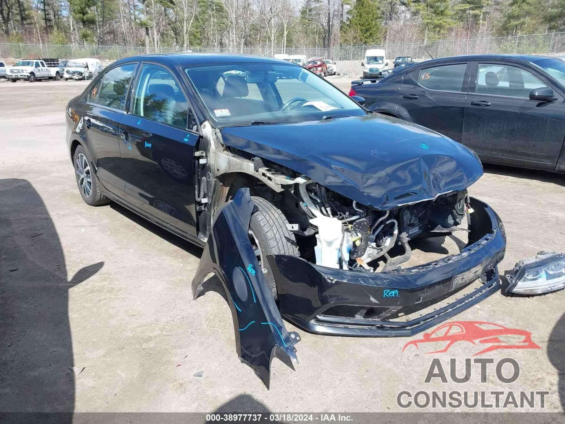 VOLKSWAGEN JETTA 2017 - 3VWDB7AJ5HM345848