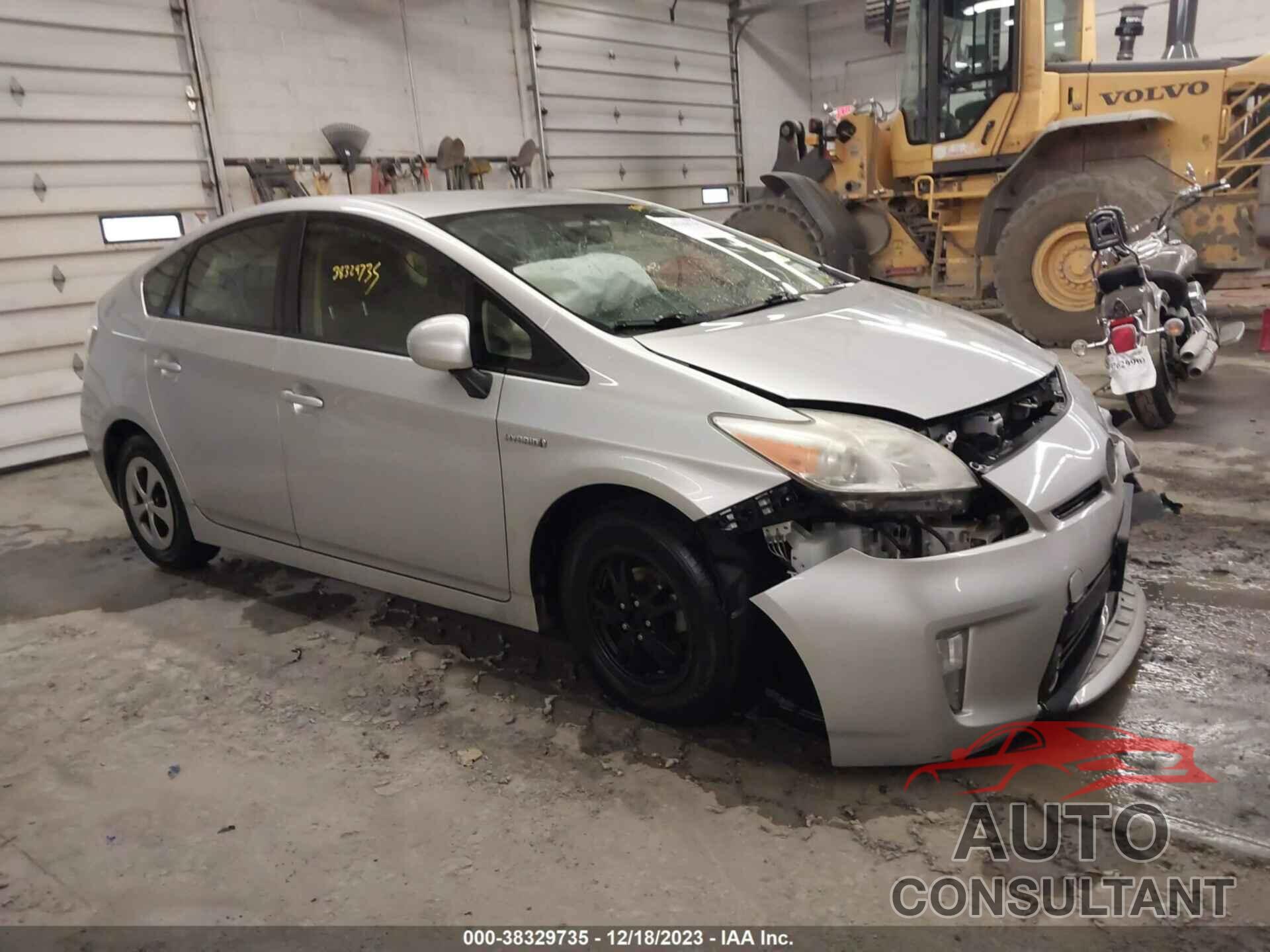 TOYOTA PRIUS 2012 - JTDKN3DU2C5442536