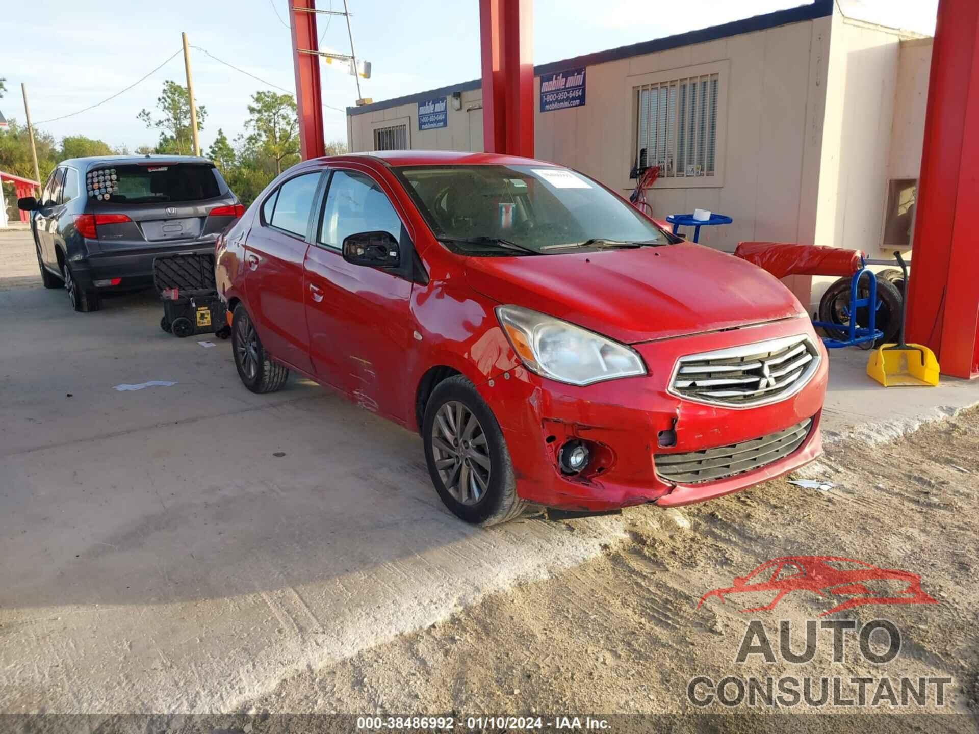 MITSUBISHI MIRAGE 2018 - ML32F3FJ9JHF04757