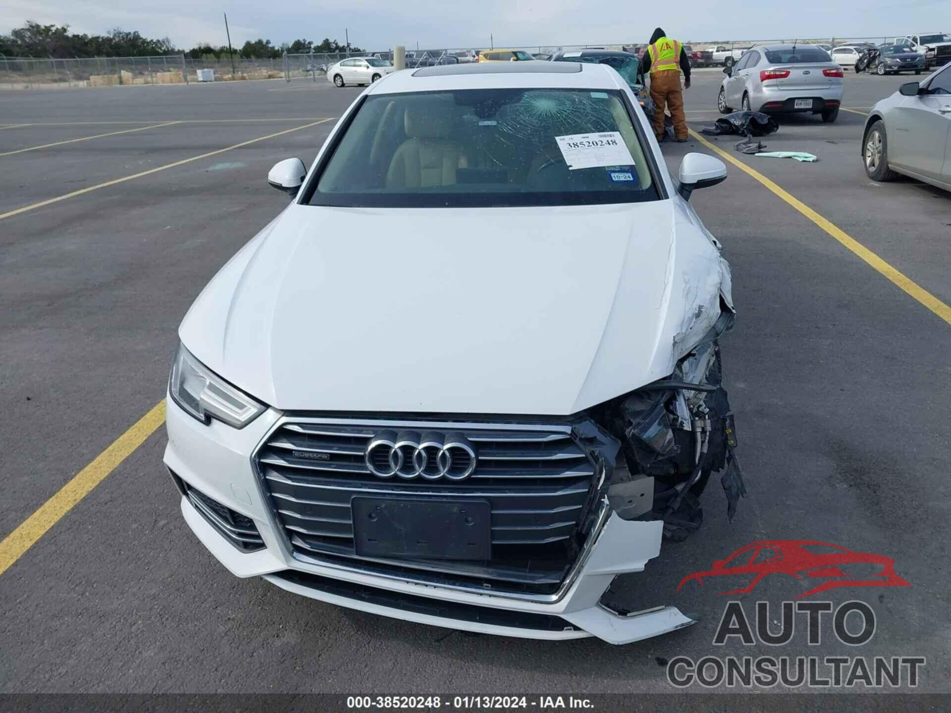 AUDI A4 2017 - WAUENAF49HN036515