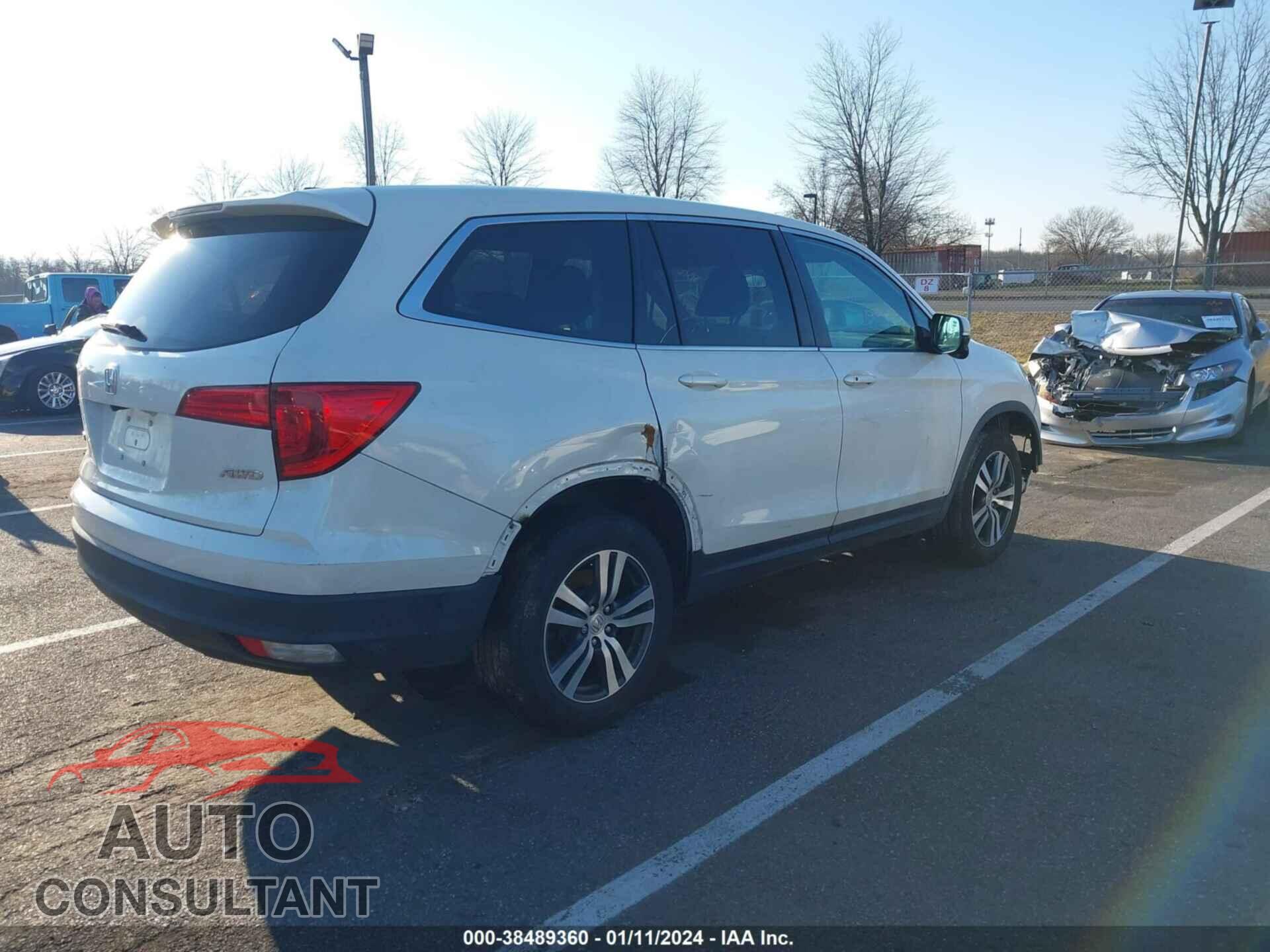 HONDA PILOT 2018 - 5FNYF6H30JB005737