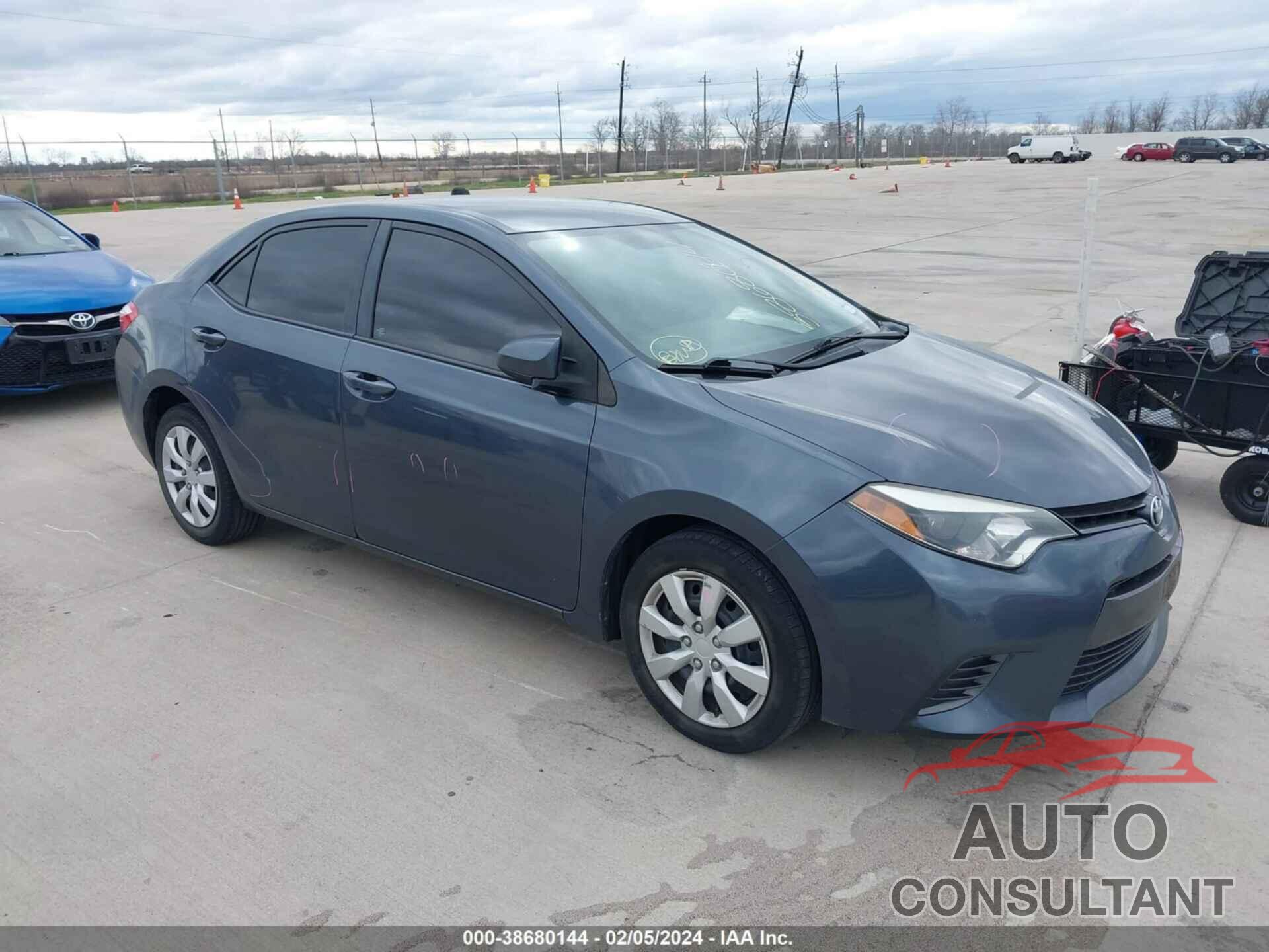 TOYOTA COROLLA 2016 - 5YFBURHE5GP549727