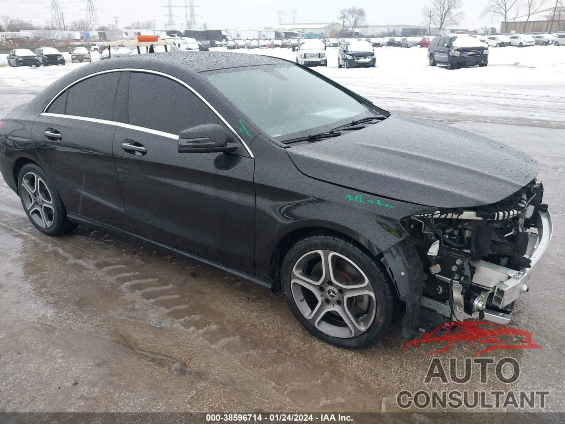 MERCEDES-BENZ CLA 250 2018 - WDDSJ4GB4JN554981
