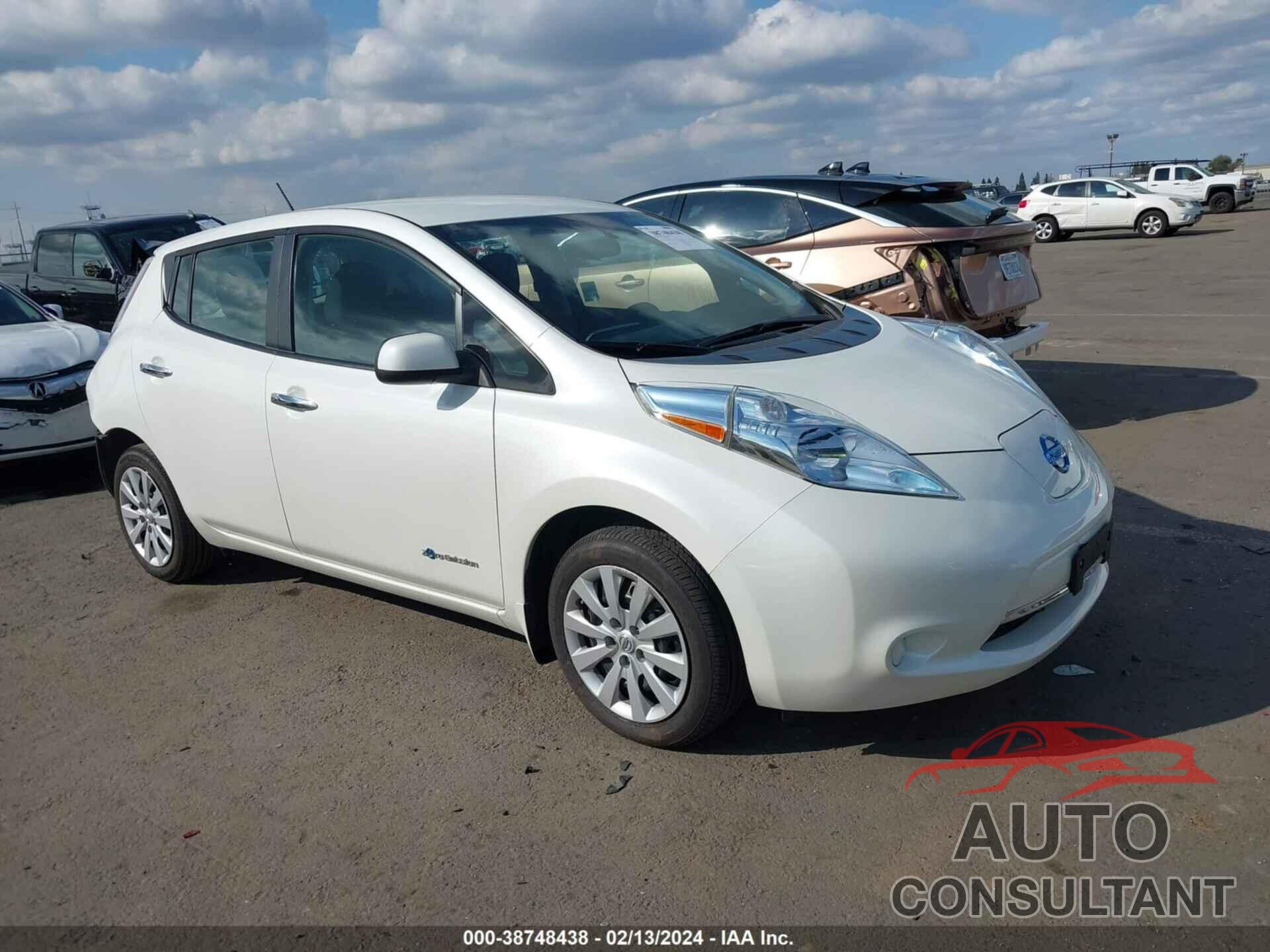 NISSAN LEAF 2016 - 1N4BZ0CP2GC314058