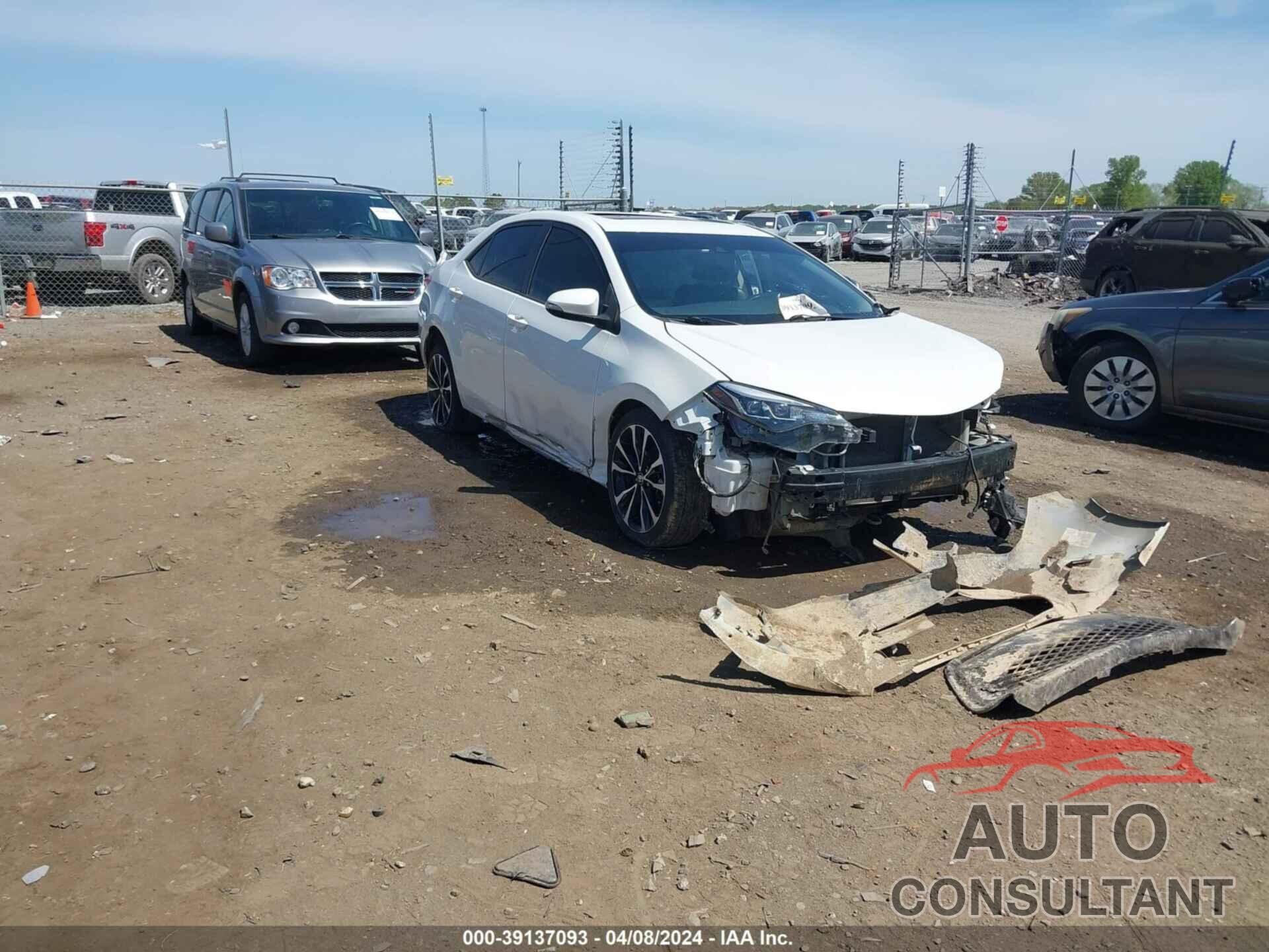 TOYOTA COROLLA 2017 - 5YFBURHE2HP575770