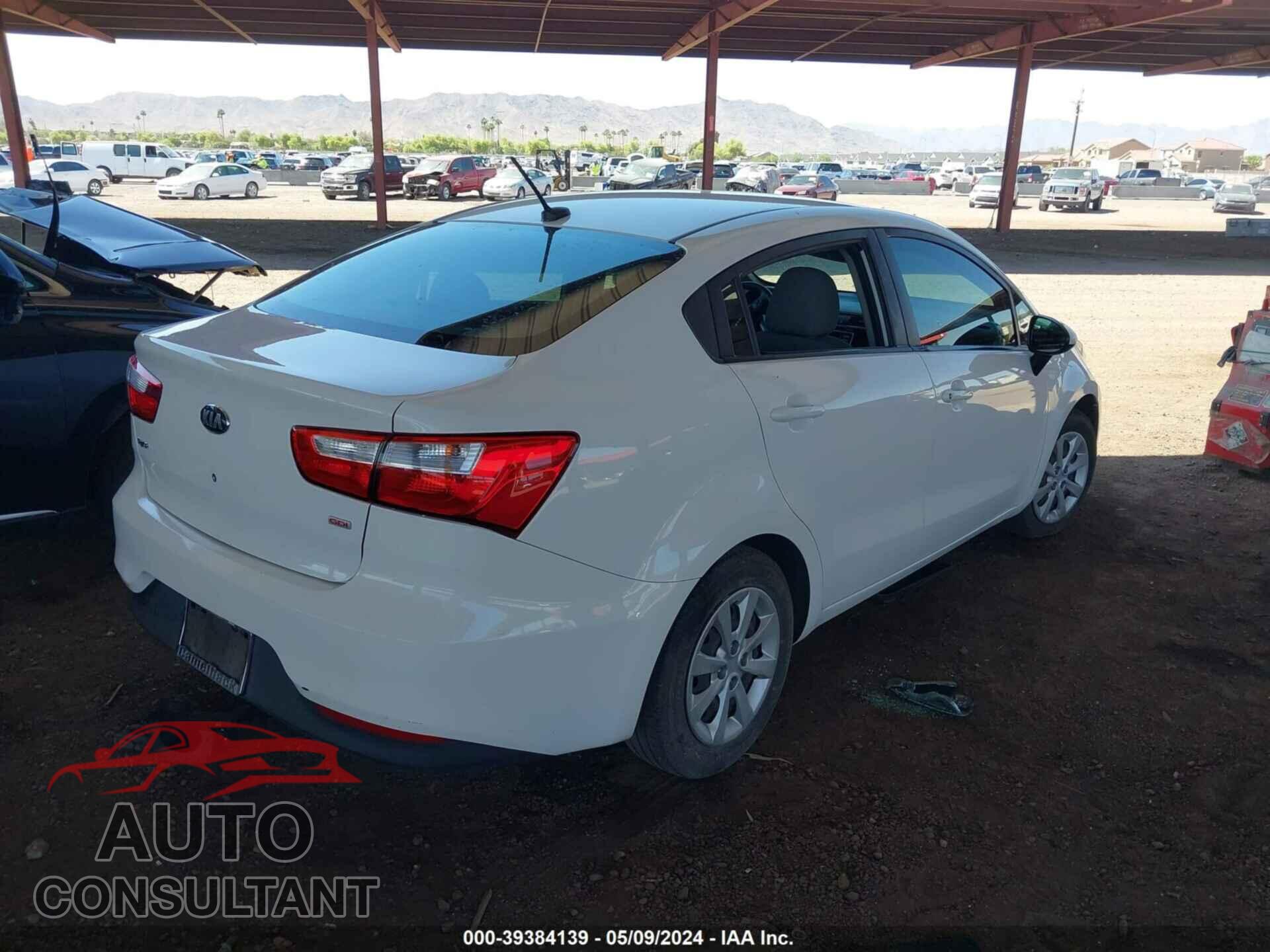 KIA RIO 2016 - KNADM4A34G6638245