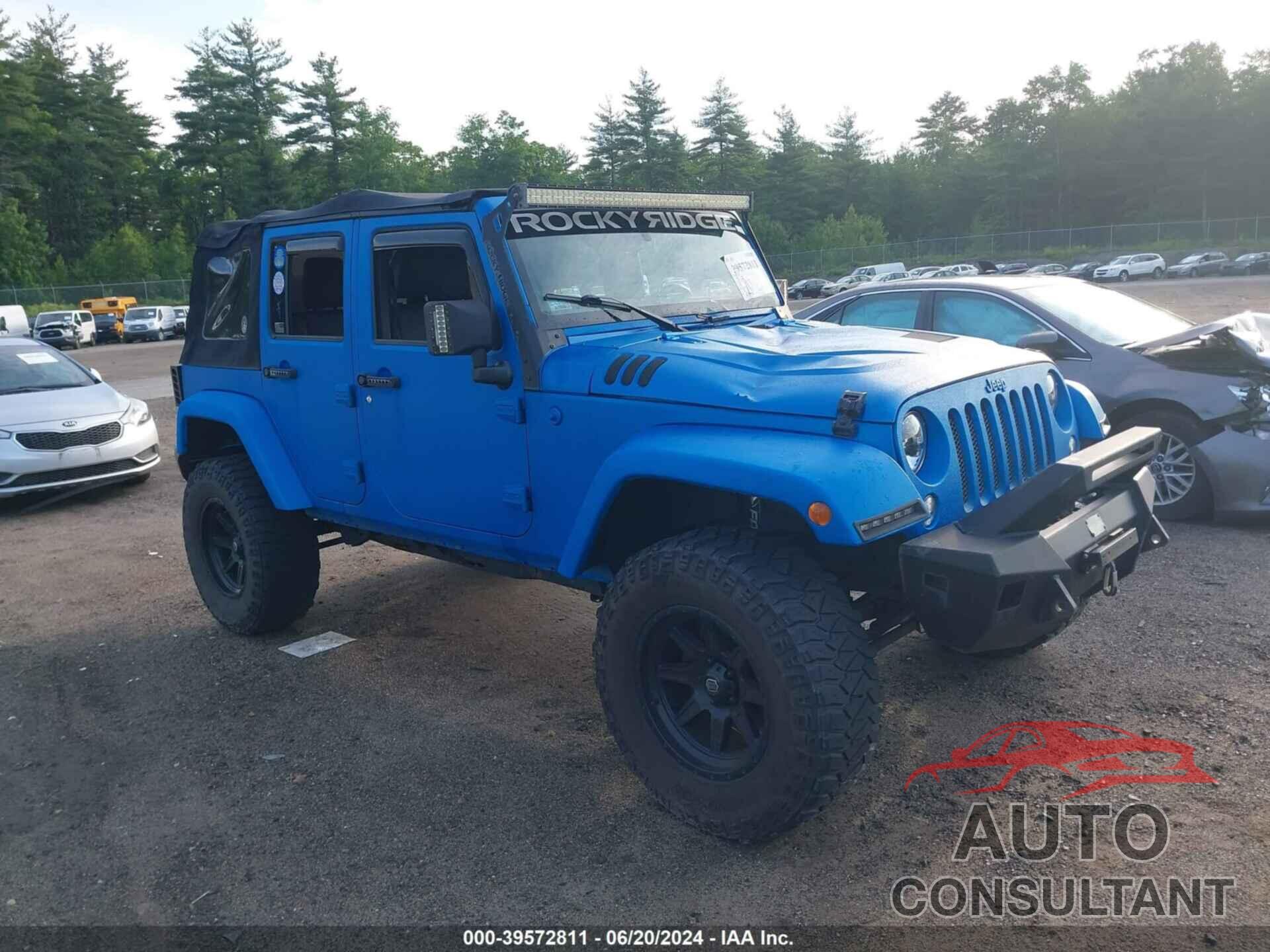 JEEP WRANGLER UNLIMITED 2016 - 1C4BJWDG8GL301608